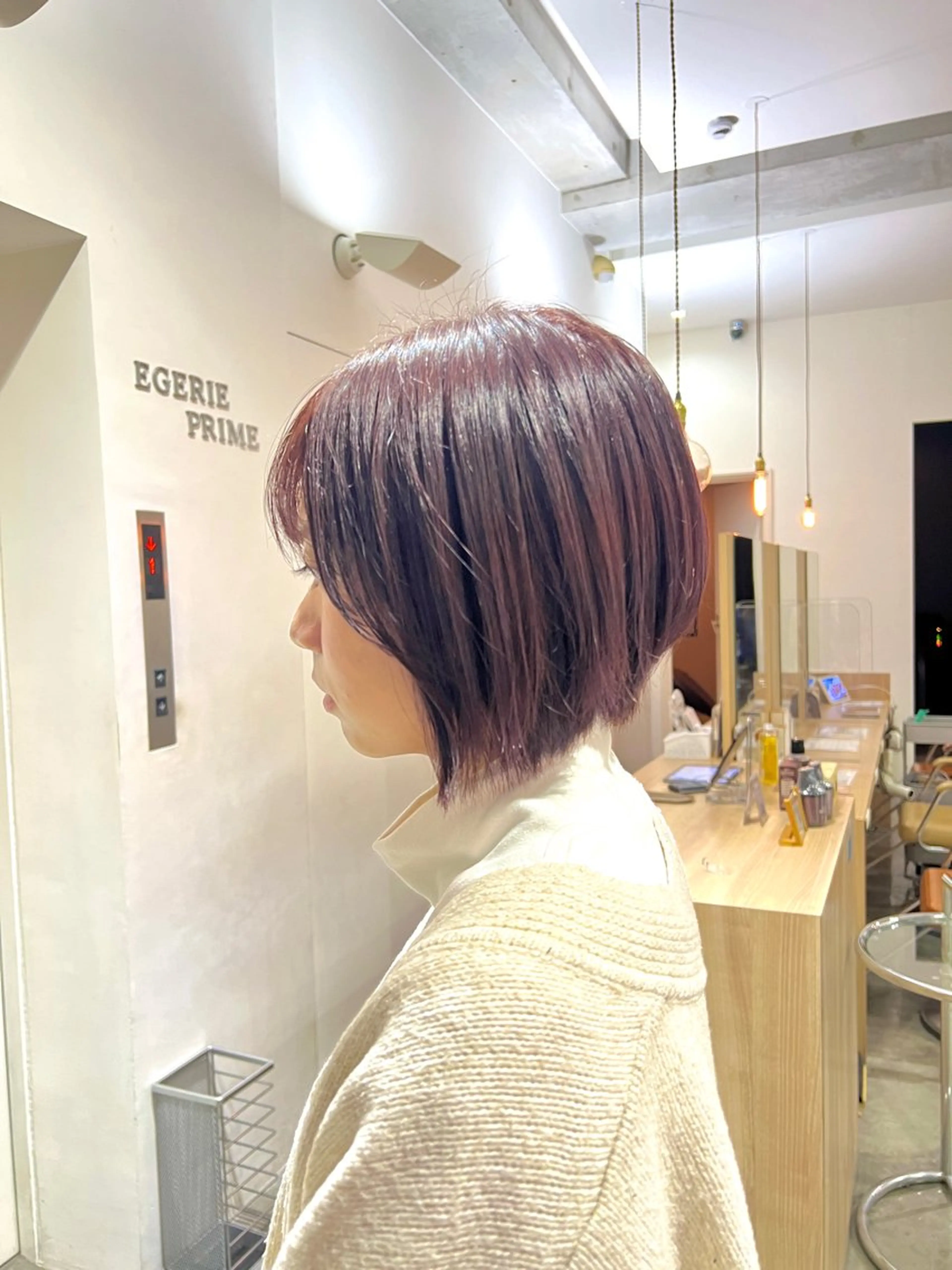 ショート カラー 🌷ショートレイヤー ヘッドスパ🌷鈴木のヘアスタイル