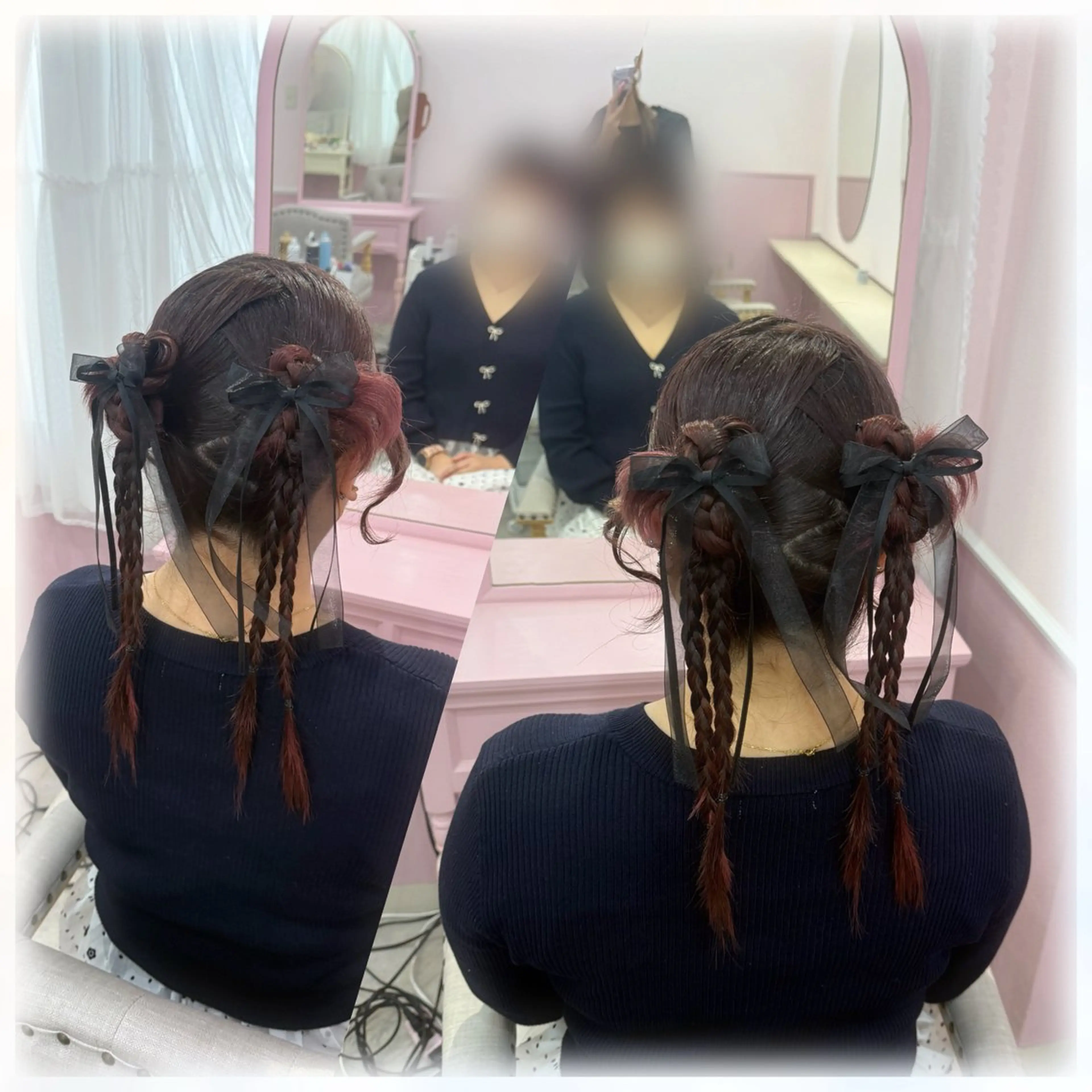 ヘアアレンジ ヘアセット 🤍AIRA🤍のヘアスタイル