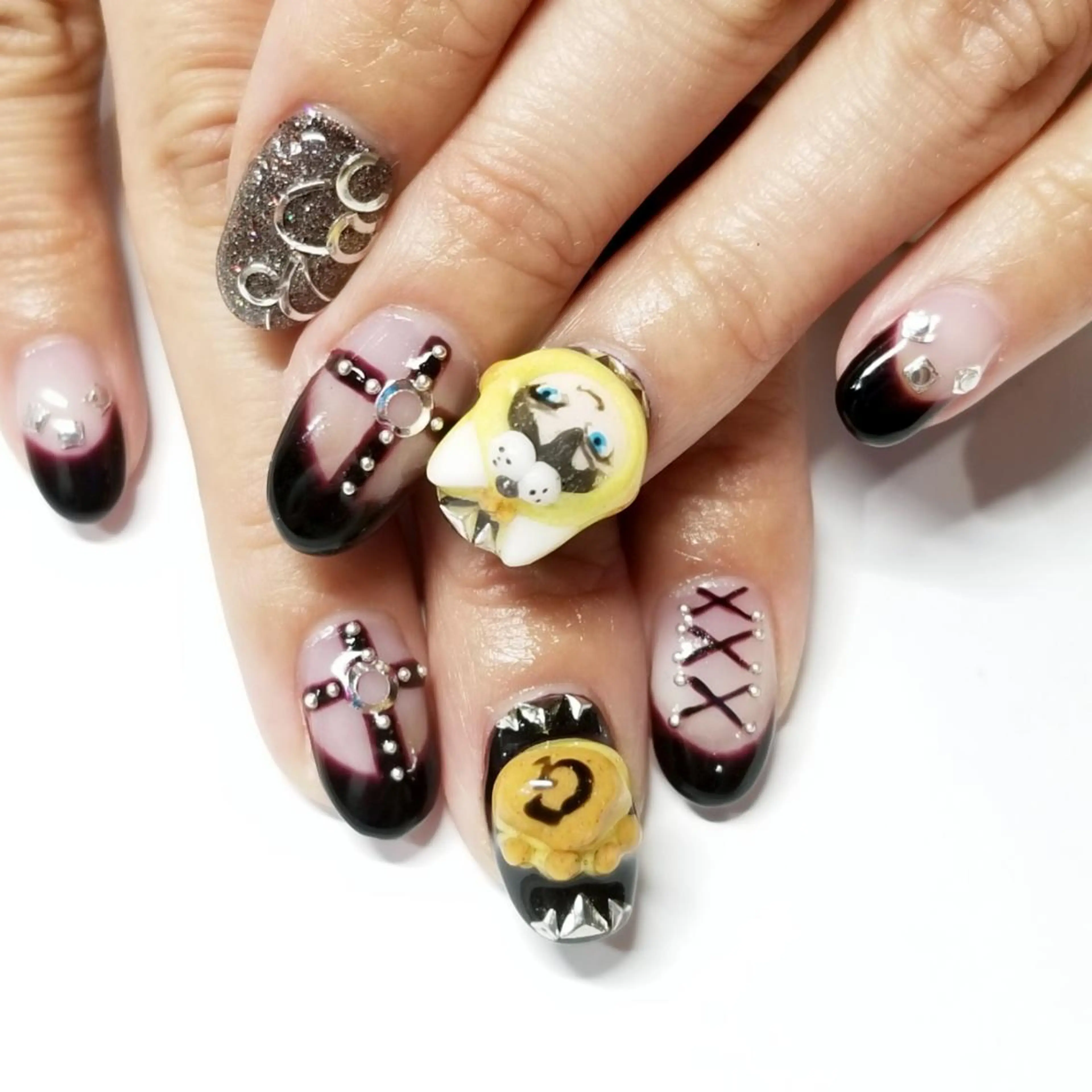 ネイル 持ち込み ぷっくりネイル おで@ oderi_nailのネイルデザイン