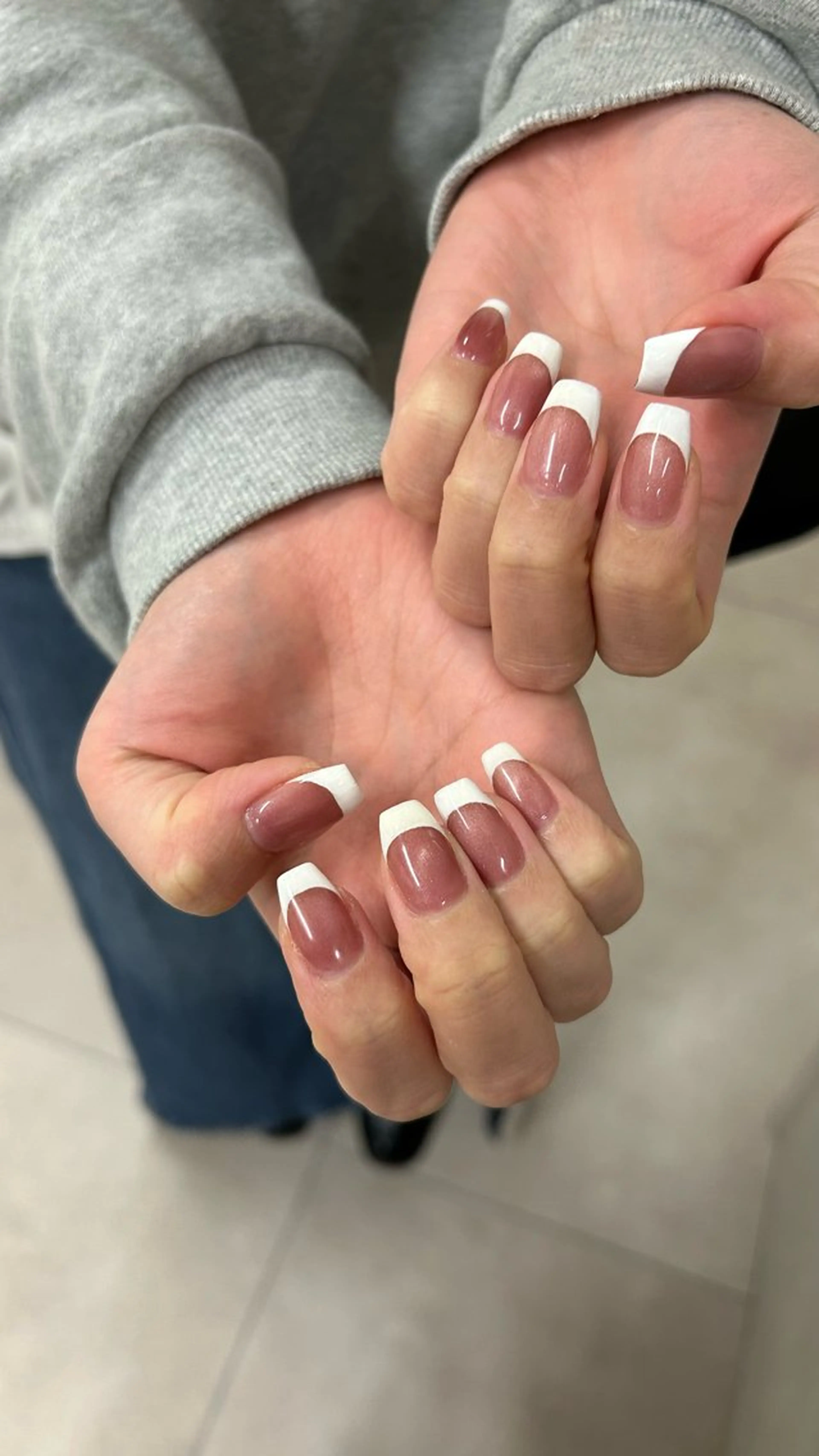 ネイル フレンチネイル プライベートサロン etelüのネイルデザイン