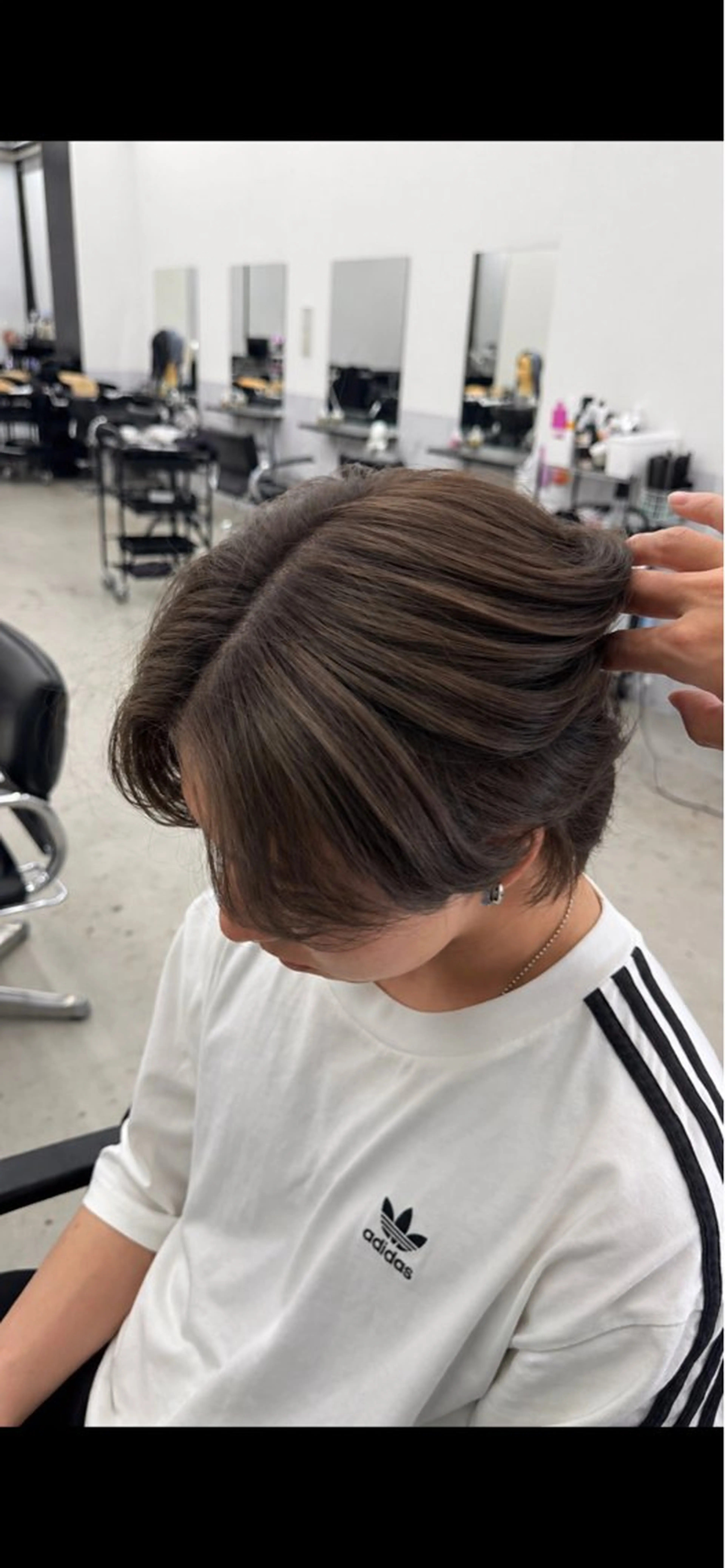 カラー 竹田 旬冶のヘアスタイル