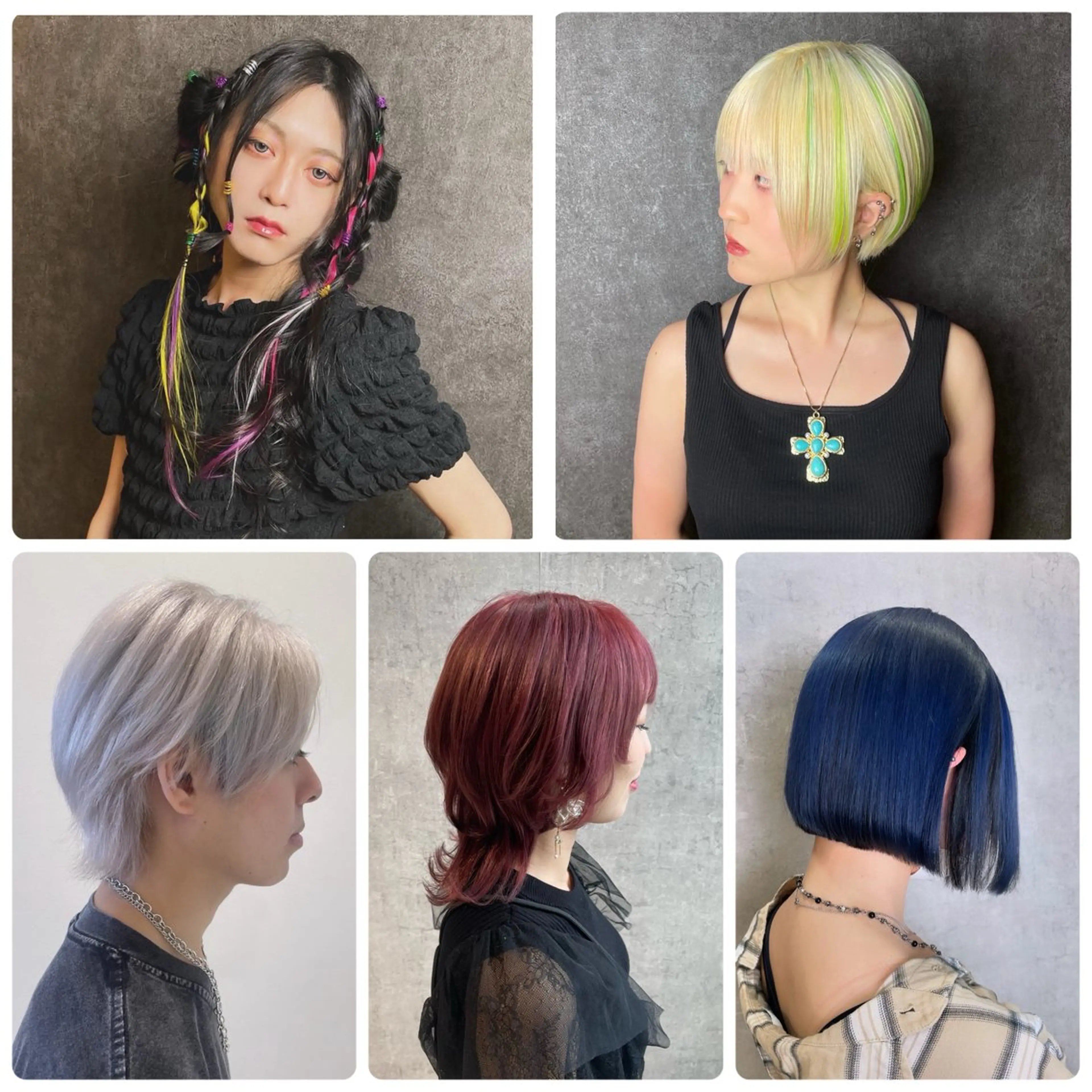 カラー shiho/名駅💎 ケアカラー/ブリーチのヘアスタイル