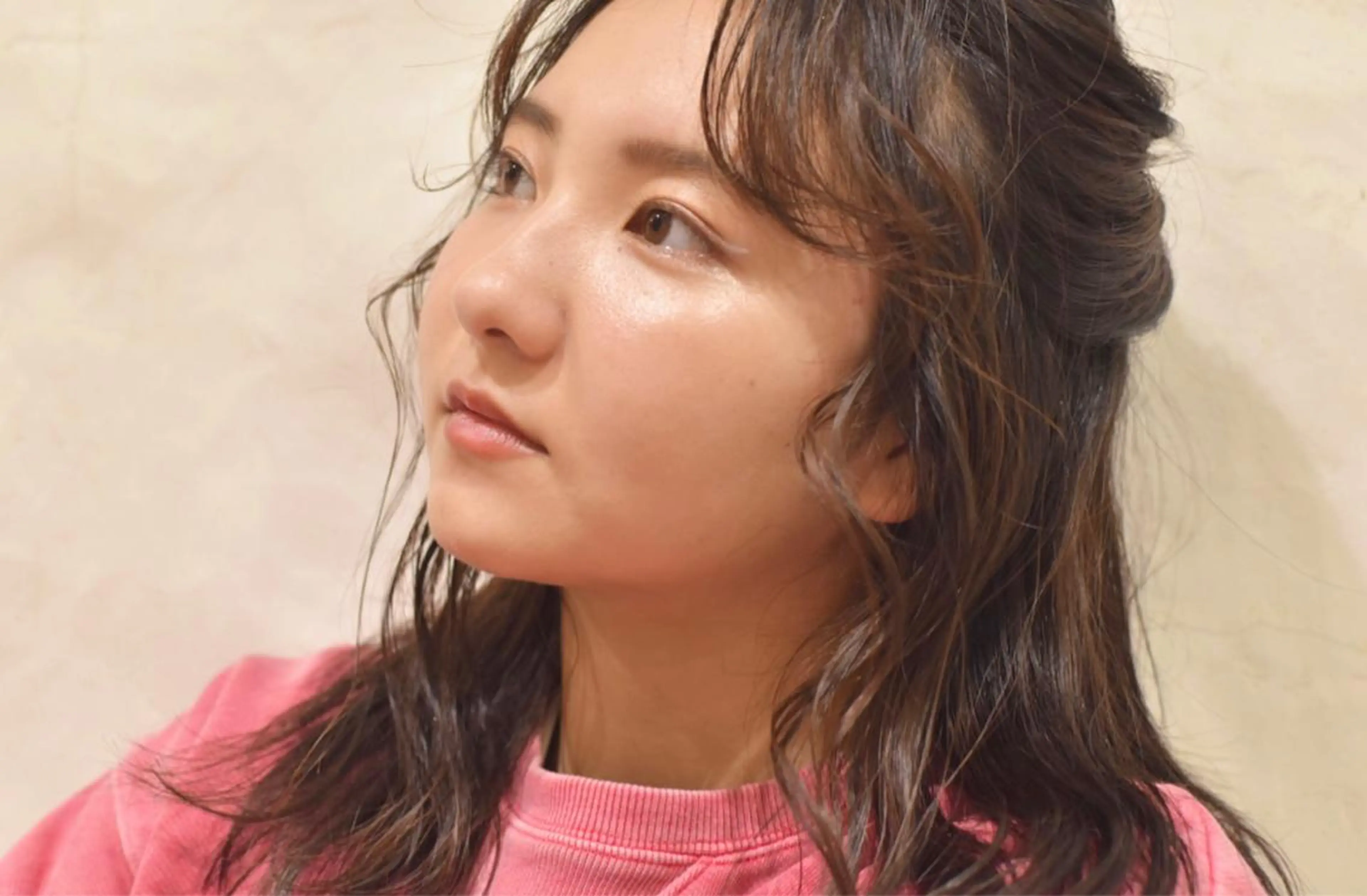 ヘアアレンジ ハーフアップ fuchigami suzunoのヘアスタイル