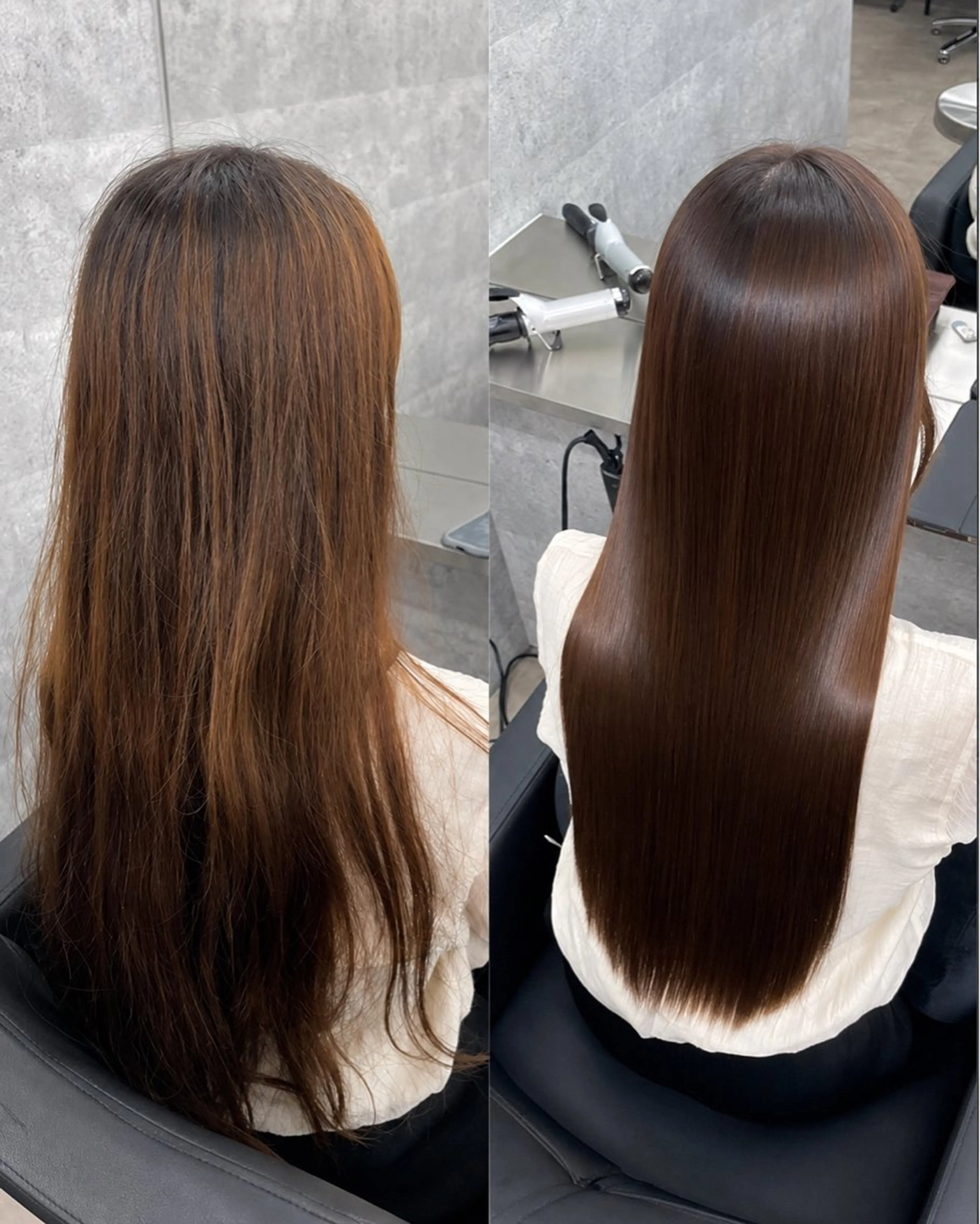 ロング くせ毛 トリートメント カット 縮毛矯正 トリートメント 🌈新宿縮毛矯正 No.1 SORAのヘアスタイル