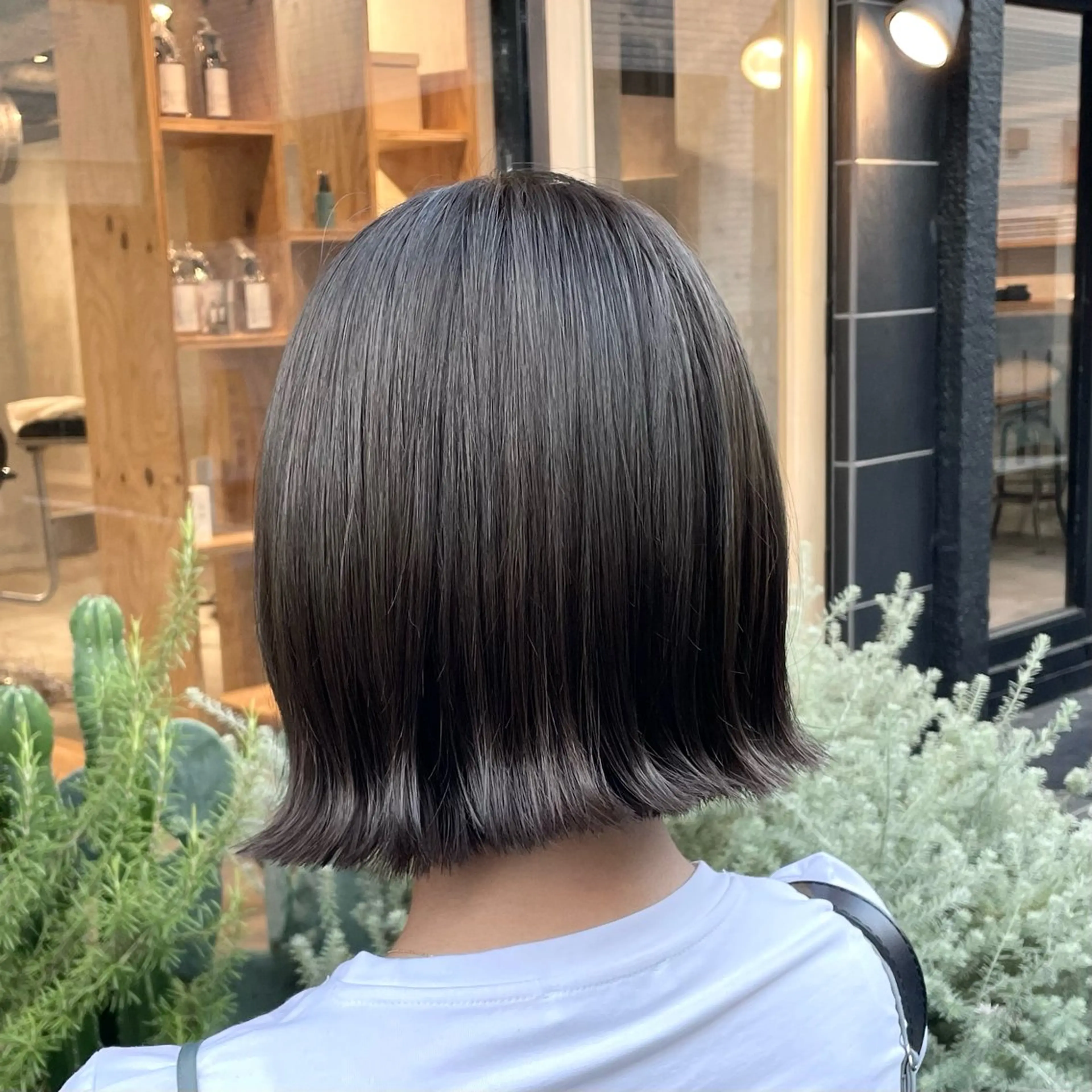 カラー アッシュ アッシュブラウン ブラウンカラー ヘアカラー トリートメント 【Sia中野新橋🫧 kaho】のヘアスタイル