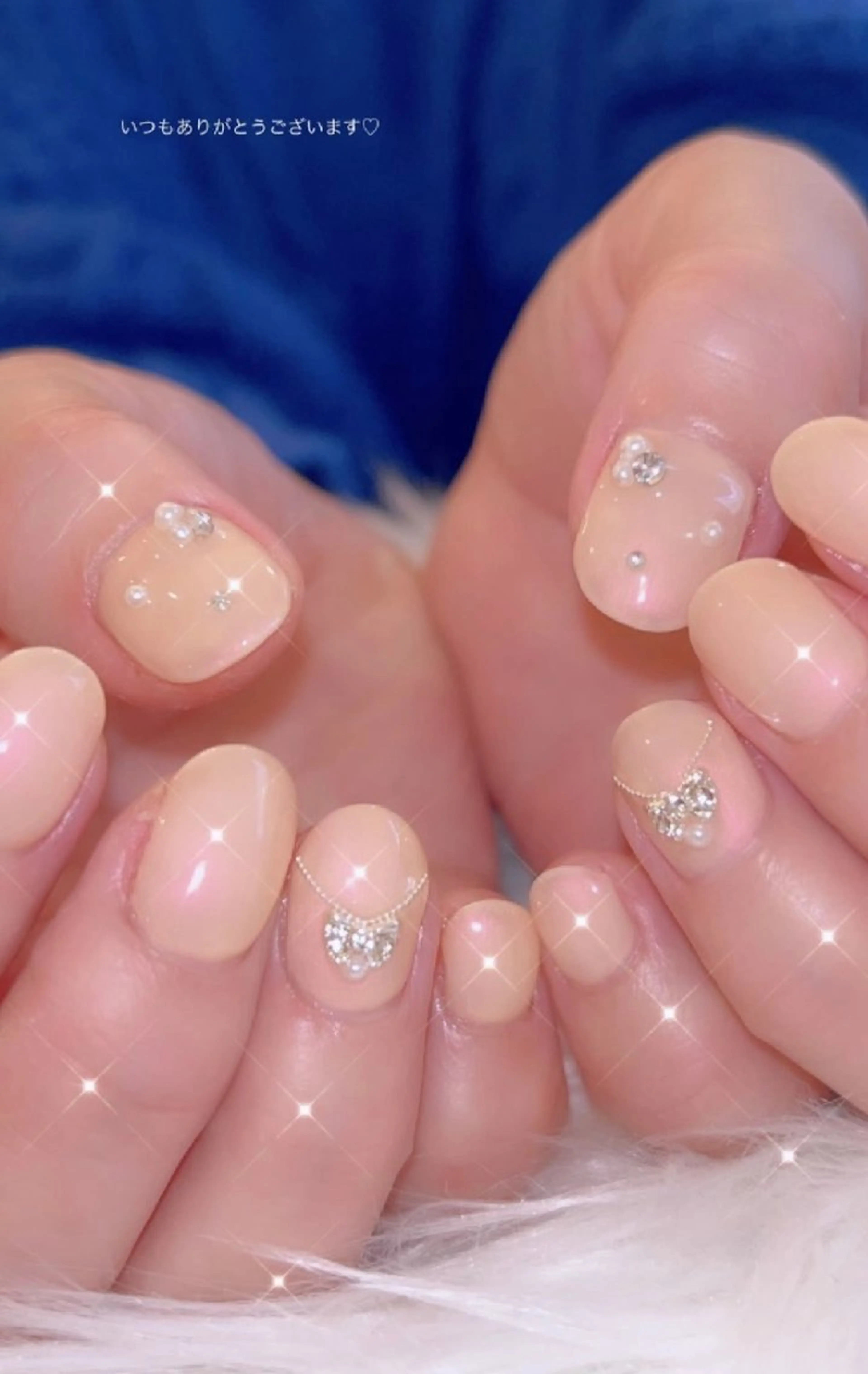 ネイル アートネイル 春ネイル ワンホンネイル ハンドネイル I LOVE ME NAIL.。.:*♡のネイルデザイン