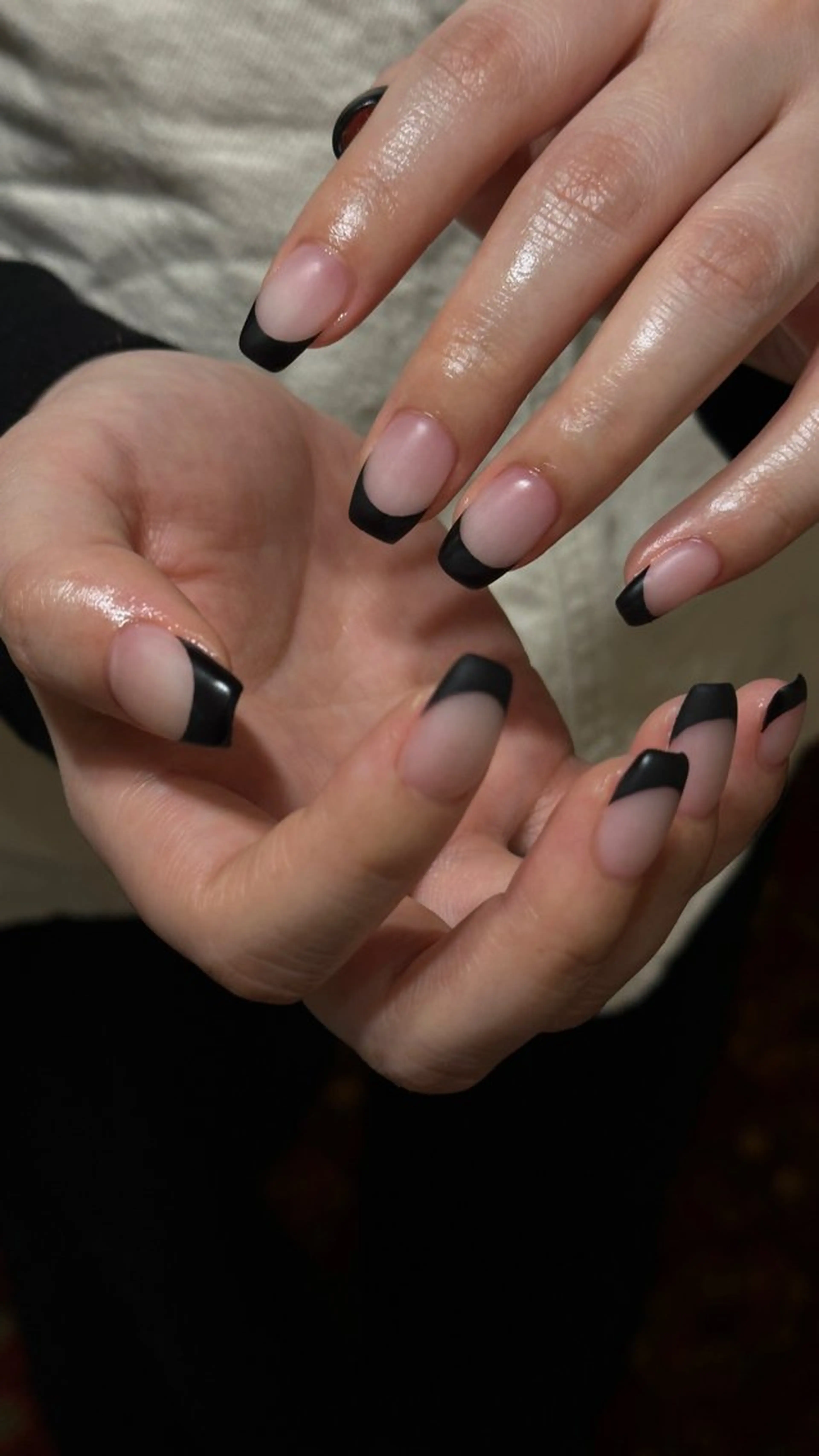 ネイル フレンチネイル マットネイル 春ネイル ハンドネイル sis nail所属・ayaka モデル募集中のネイルデザイン