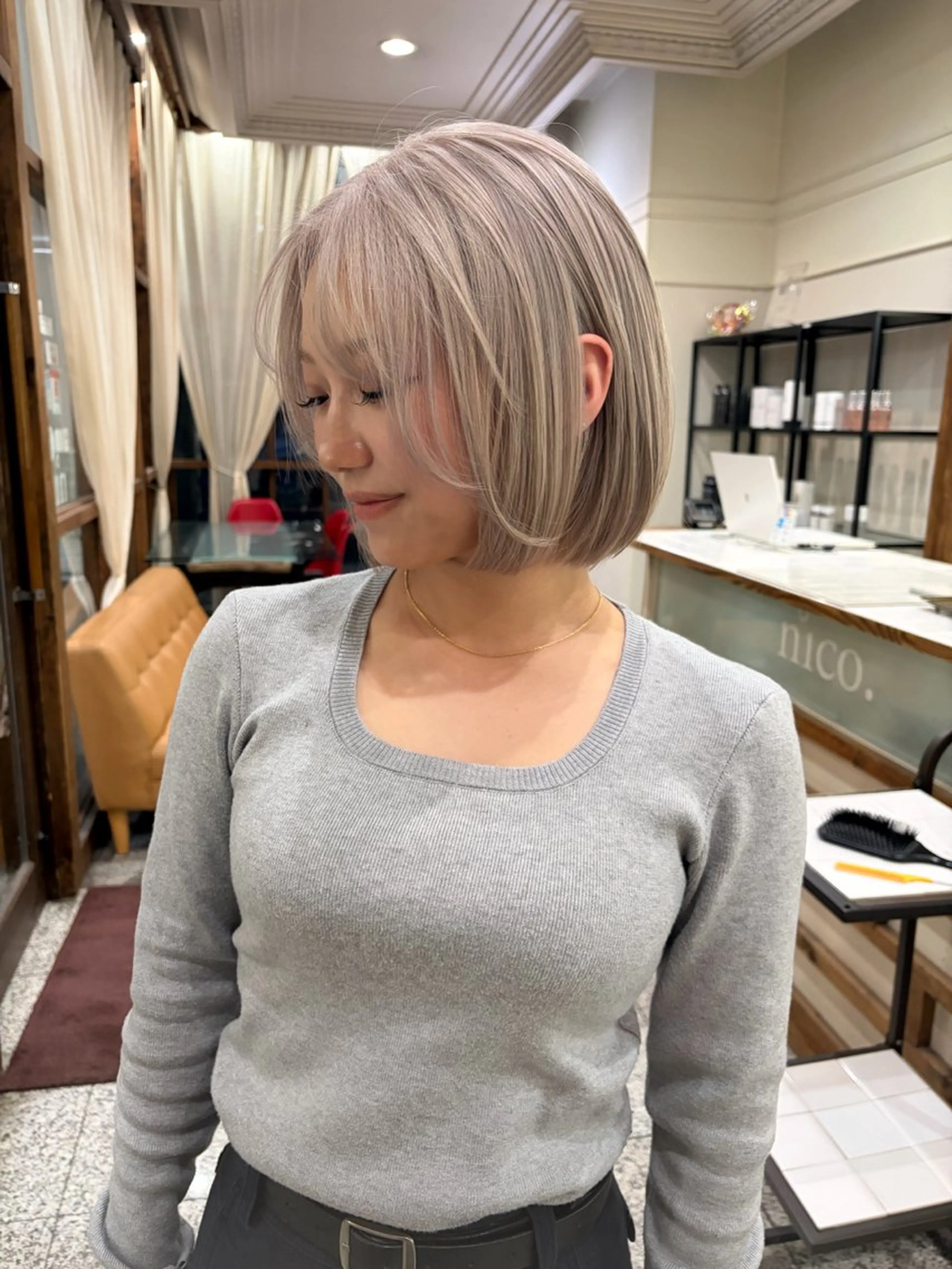 ショート ボブ KANNA🩵 /nico心斎橋のヘアスタイル