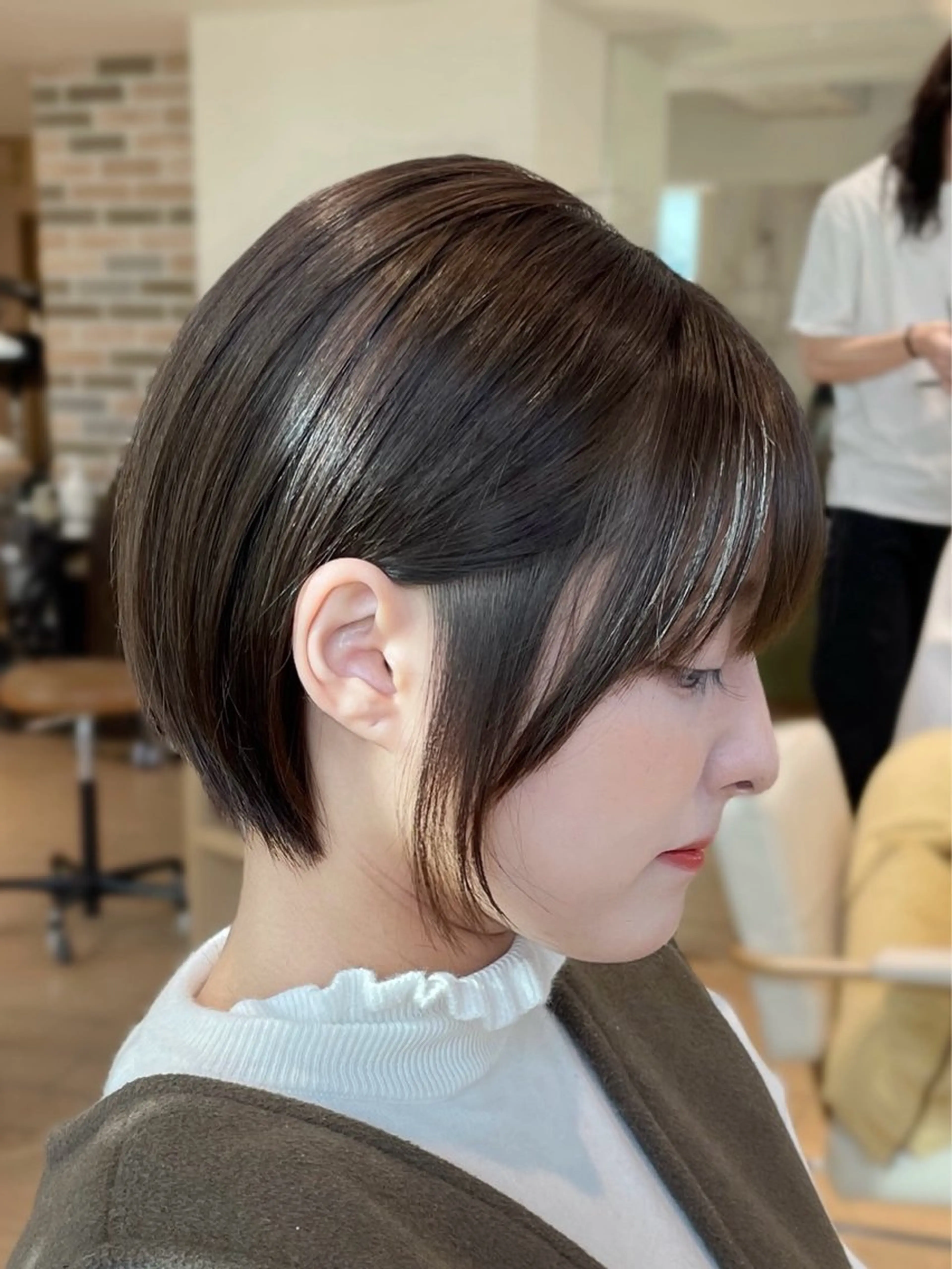 ショート カット ヘアカラー トリートメント レイヤーカット✂️/ 表参道/新宿/Amiのヘアスタイル