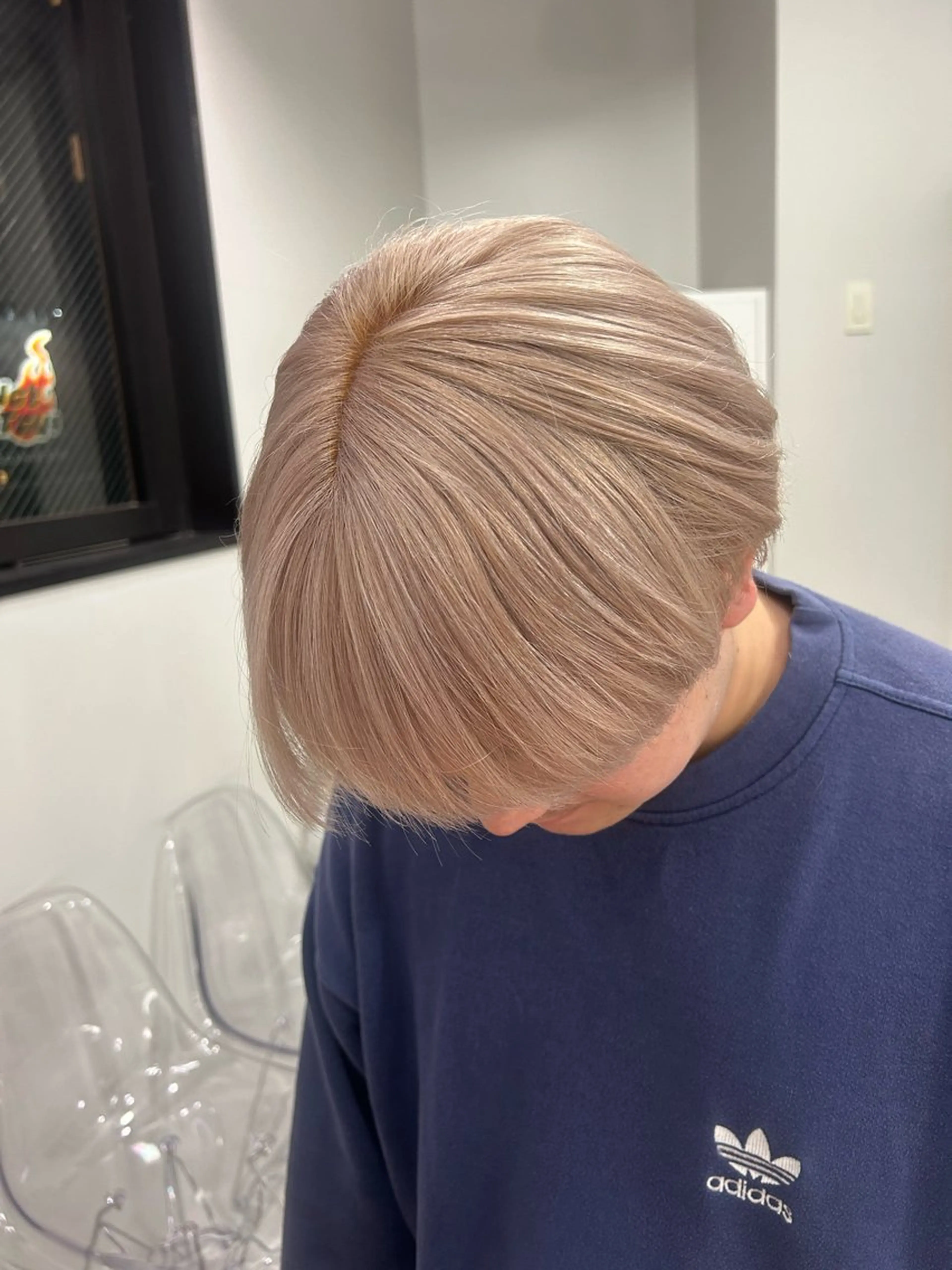 カラー ヘアアレンジ メンズ beleza scelto所属・ハイトーン、暗髪特化 ♡shoka♡のヘアスタイル