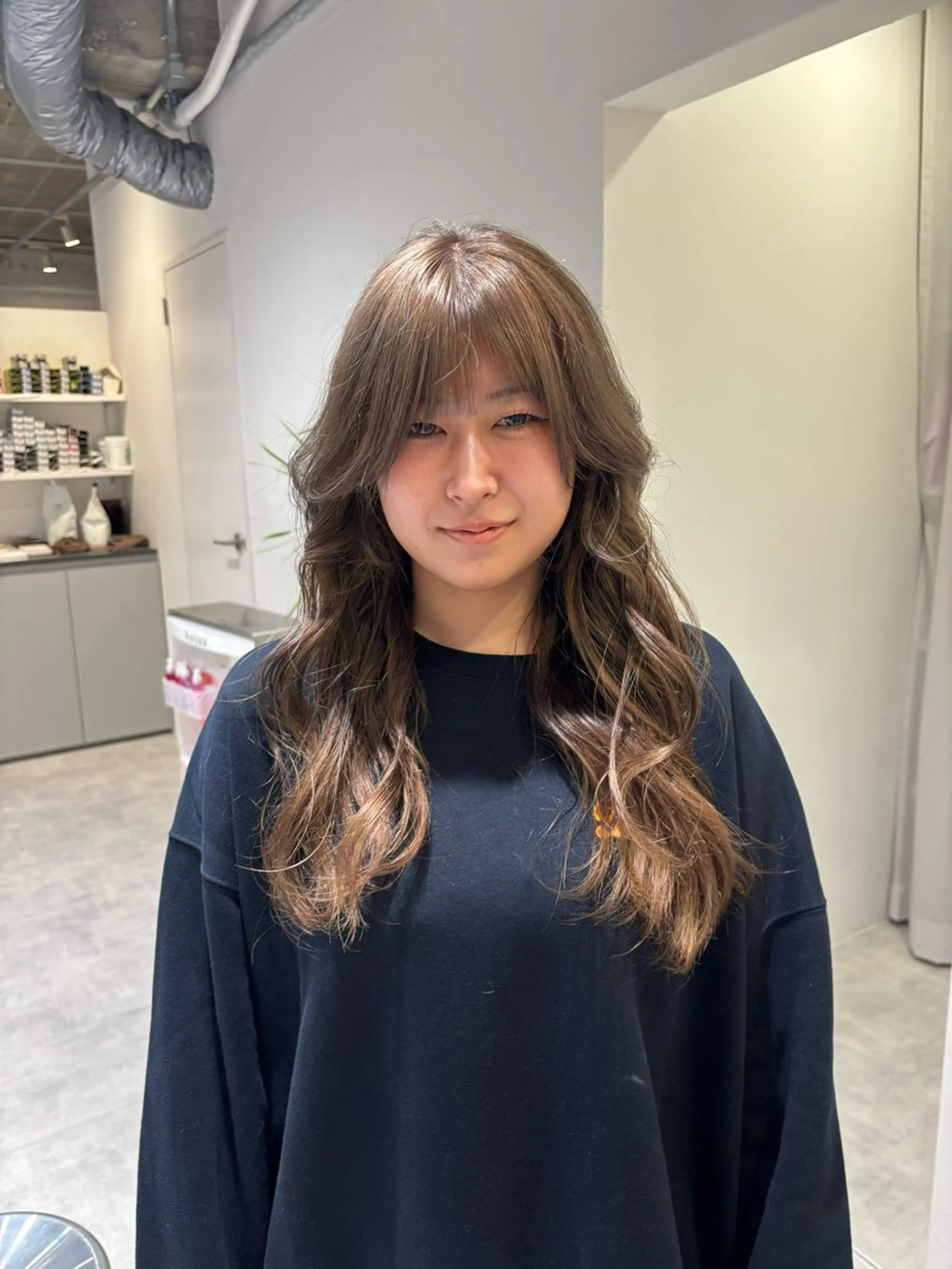 ロング ヘアカラー ♡カラーリストちひろ ✂️ﾓﾃﾞﾙ様募集♪のヘアスタイル