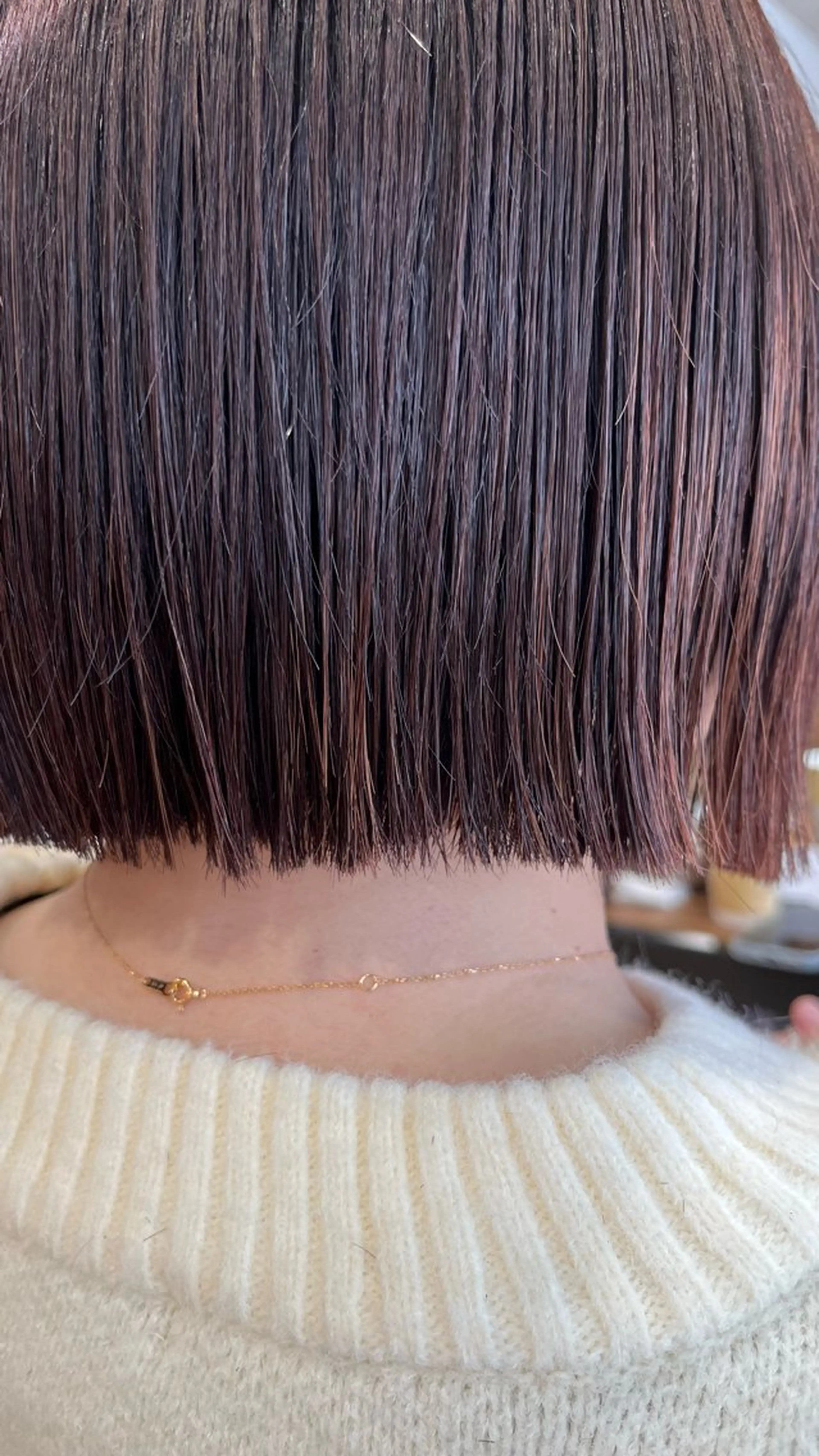ショート カラー ブラウンカラー ピンクカラー ピンクブラウン niche くるみ🩰のヘアスタイル