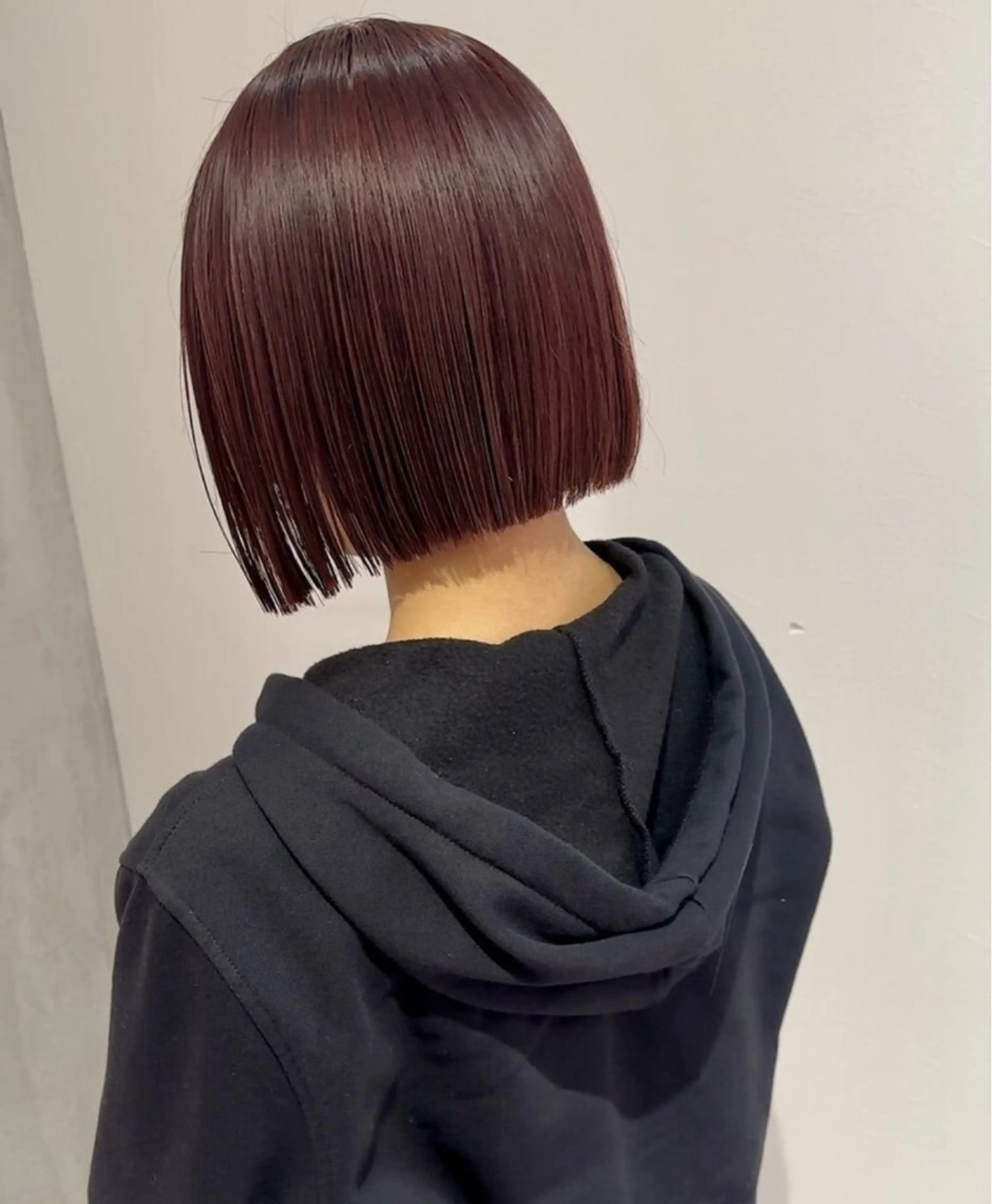 カラー ダブルカラー レッドカラー ヘアカラー mayu /韓国風/艶カラーのヘアスタイル