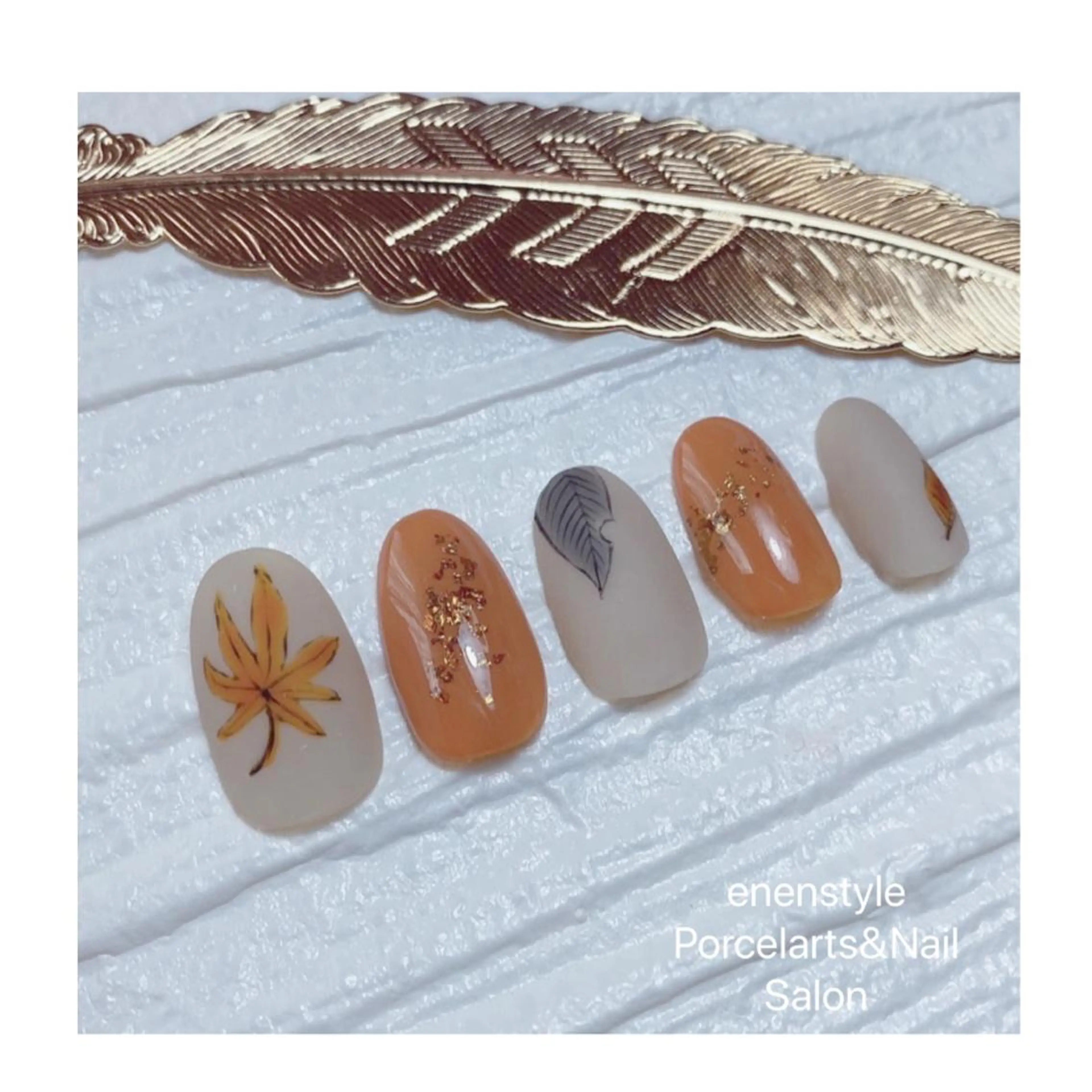 ミディアム ネイル ハンドネイル 👑enen style👑のネイルデザイン