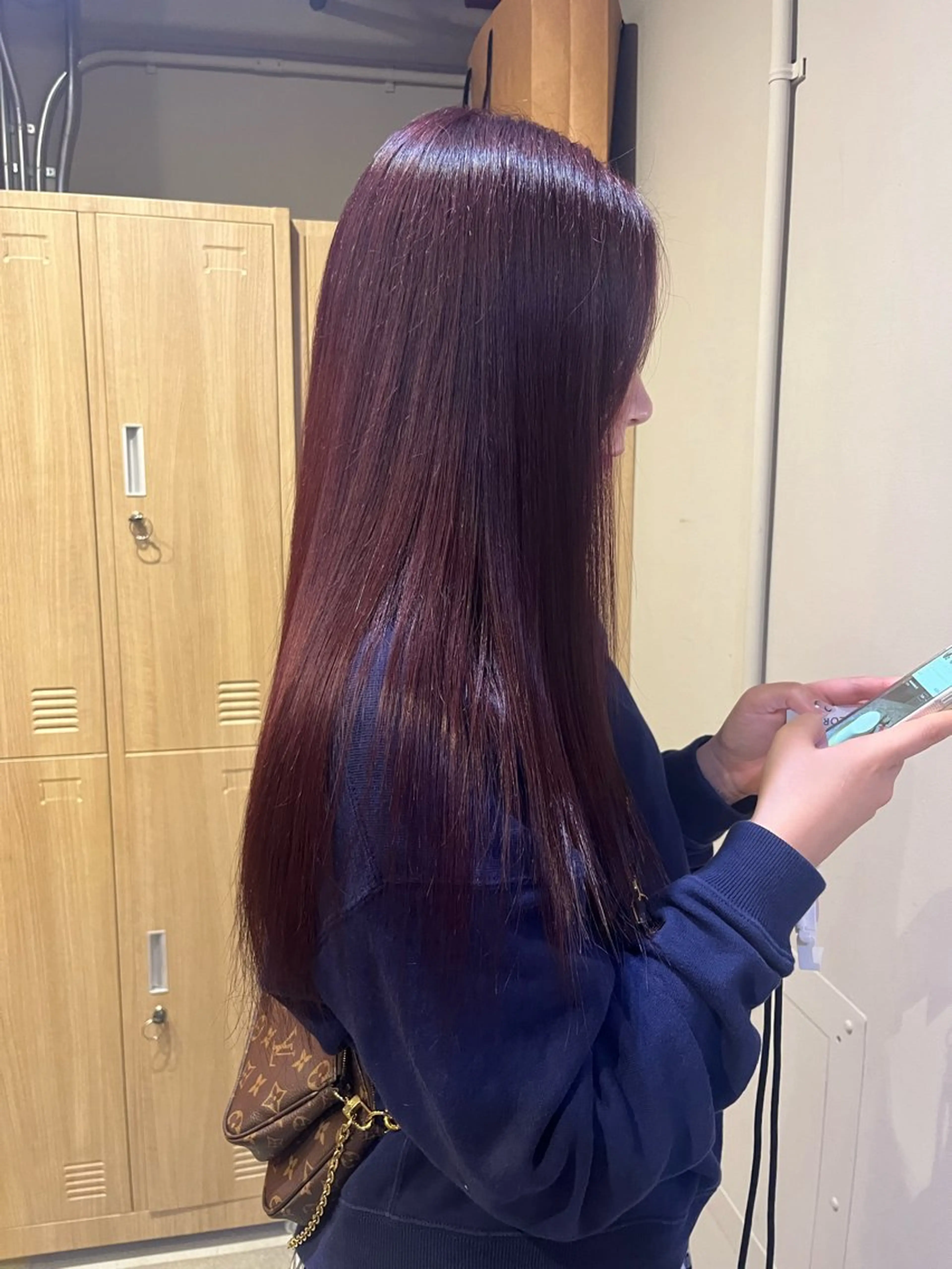 カラー ヘアカラー レイヤーカット🍏 パーマ/ののかのヘアスタイル