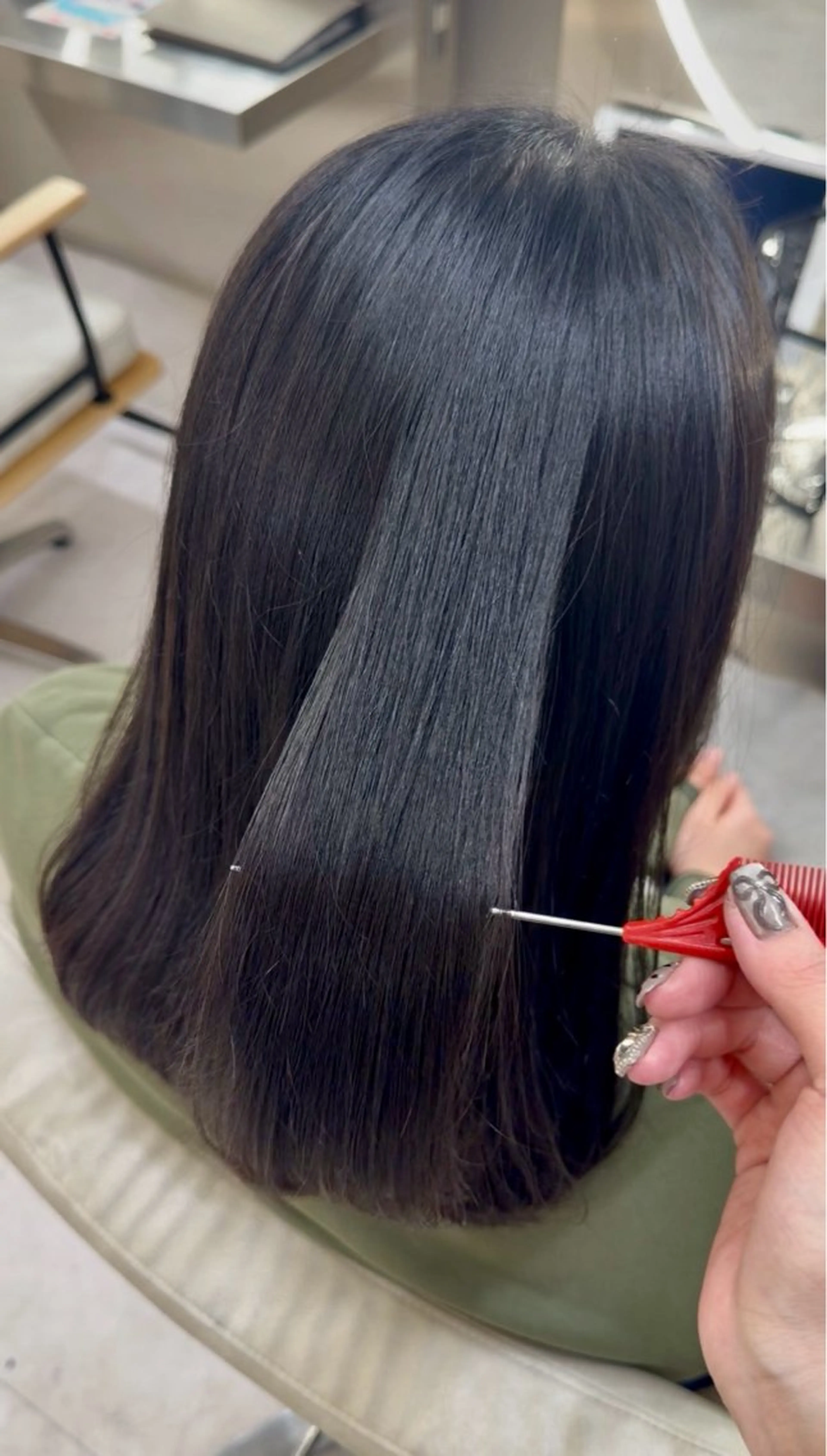 ロング ヘアカラー 艶カラー♡ ゆうかのヘアスタイル