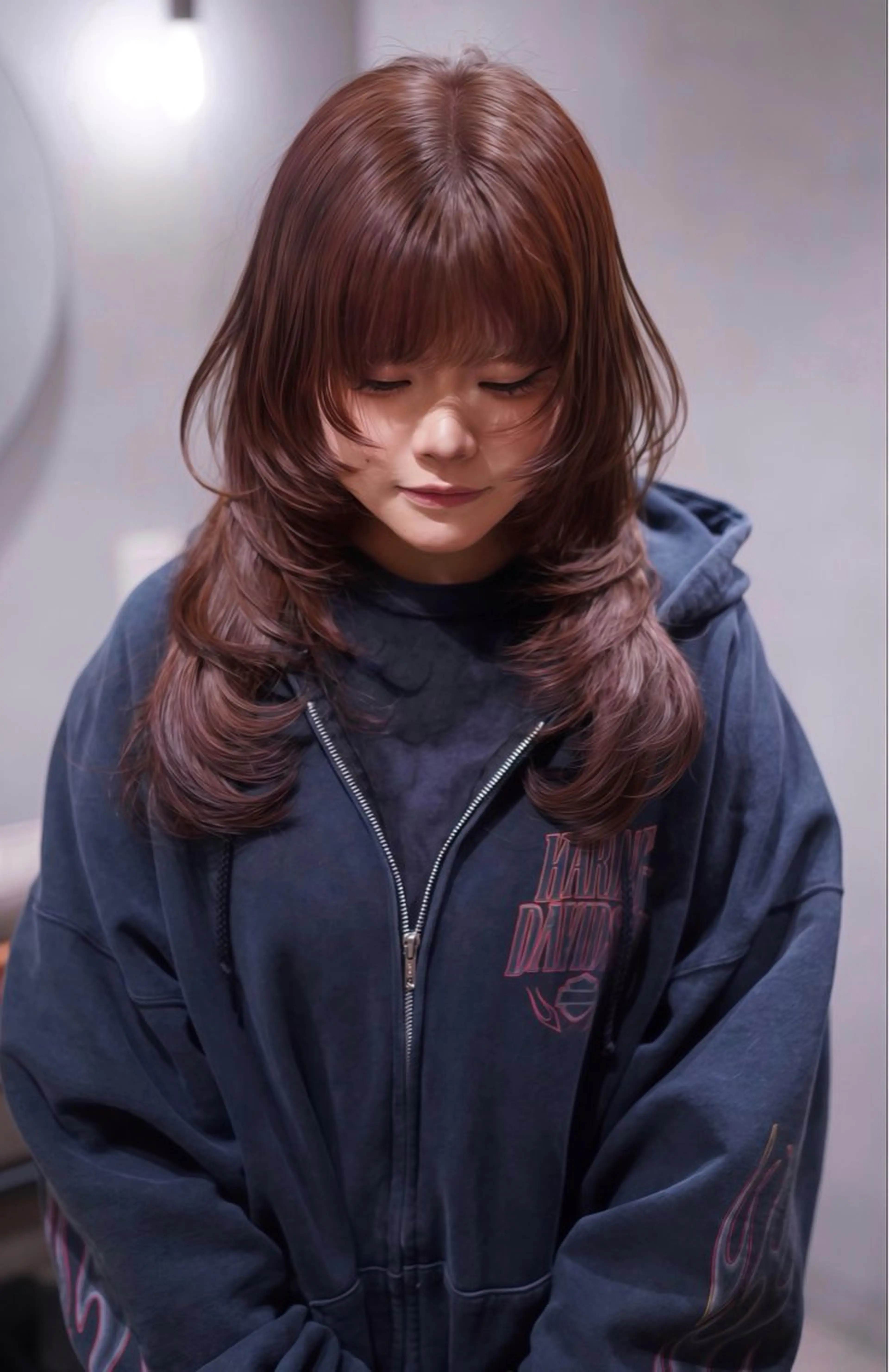 カラー 河原 楓樹のヘアスタイル