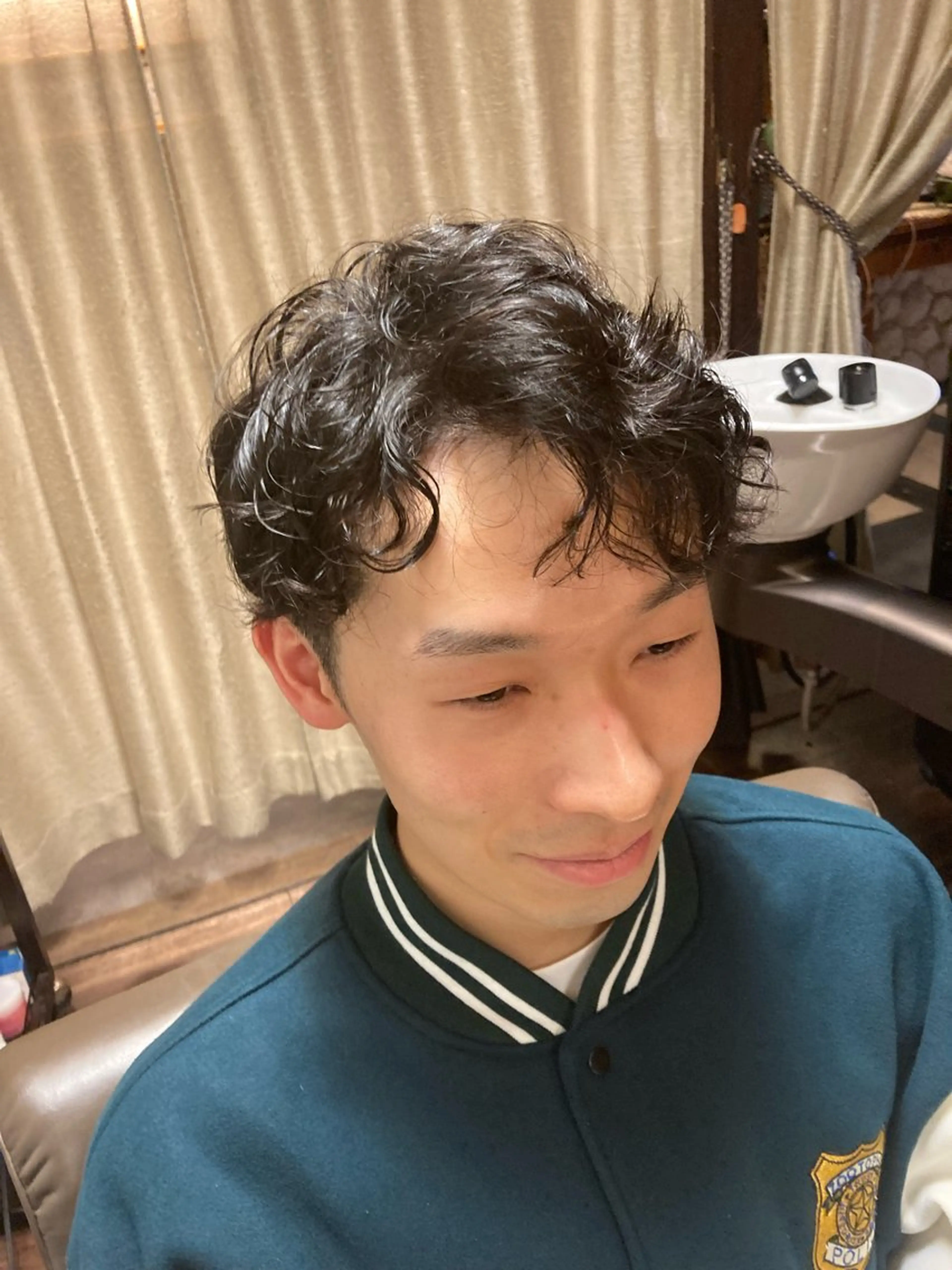 ショート パーマ メンズ カット 🌙似合わせ専門 照井🌙のヘアスタイル