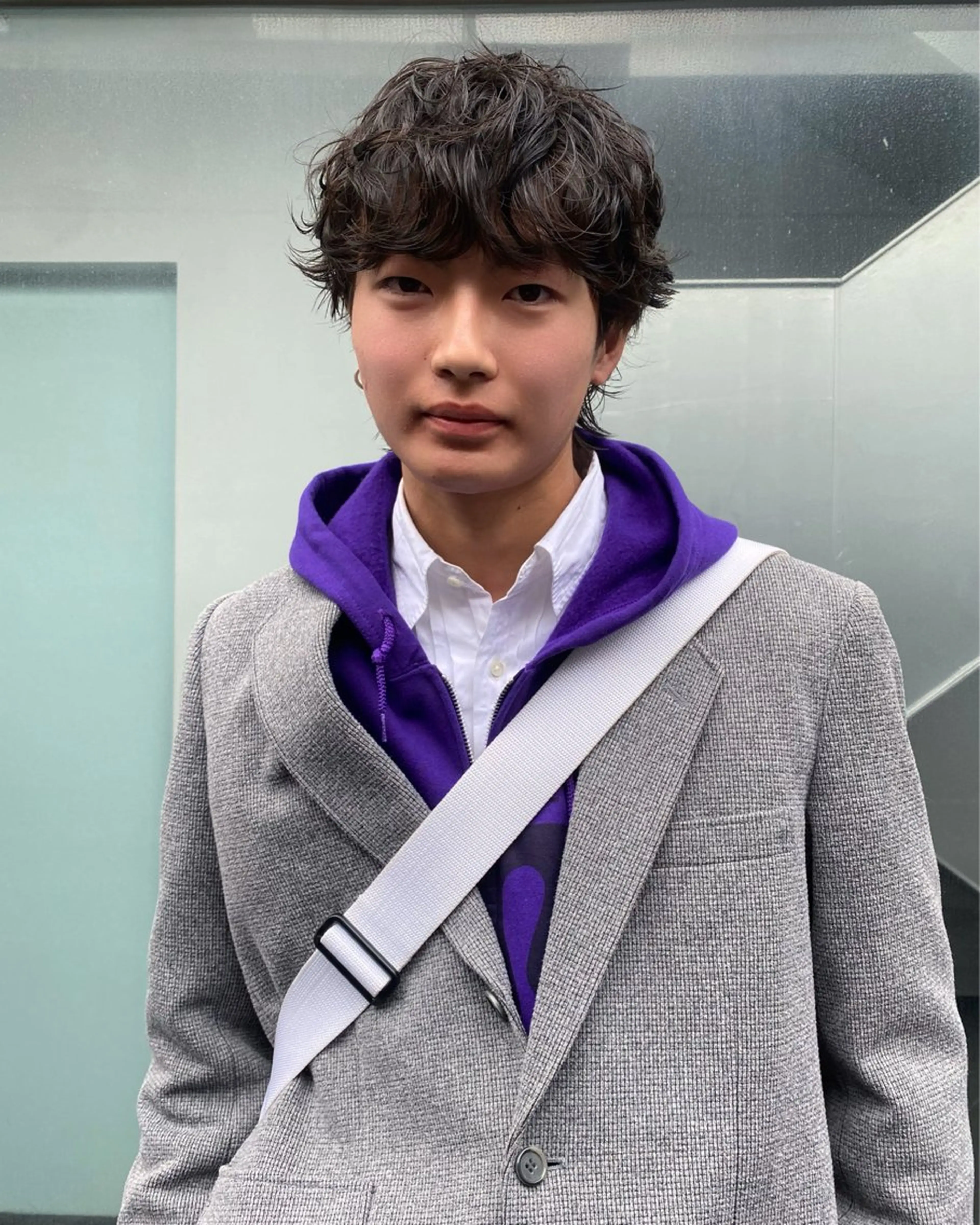 ショート パーマ メンズ カット パーマ メンズ得意です💥 ハユカといいます❗️のヘアスタイル