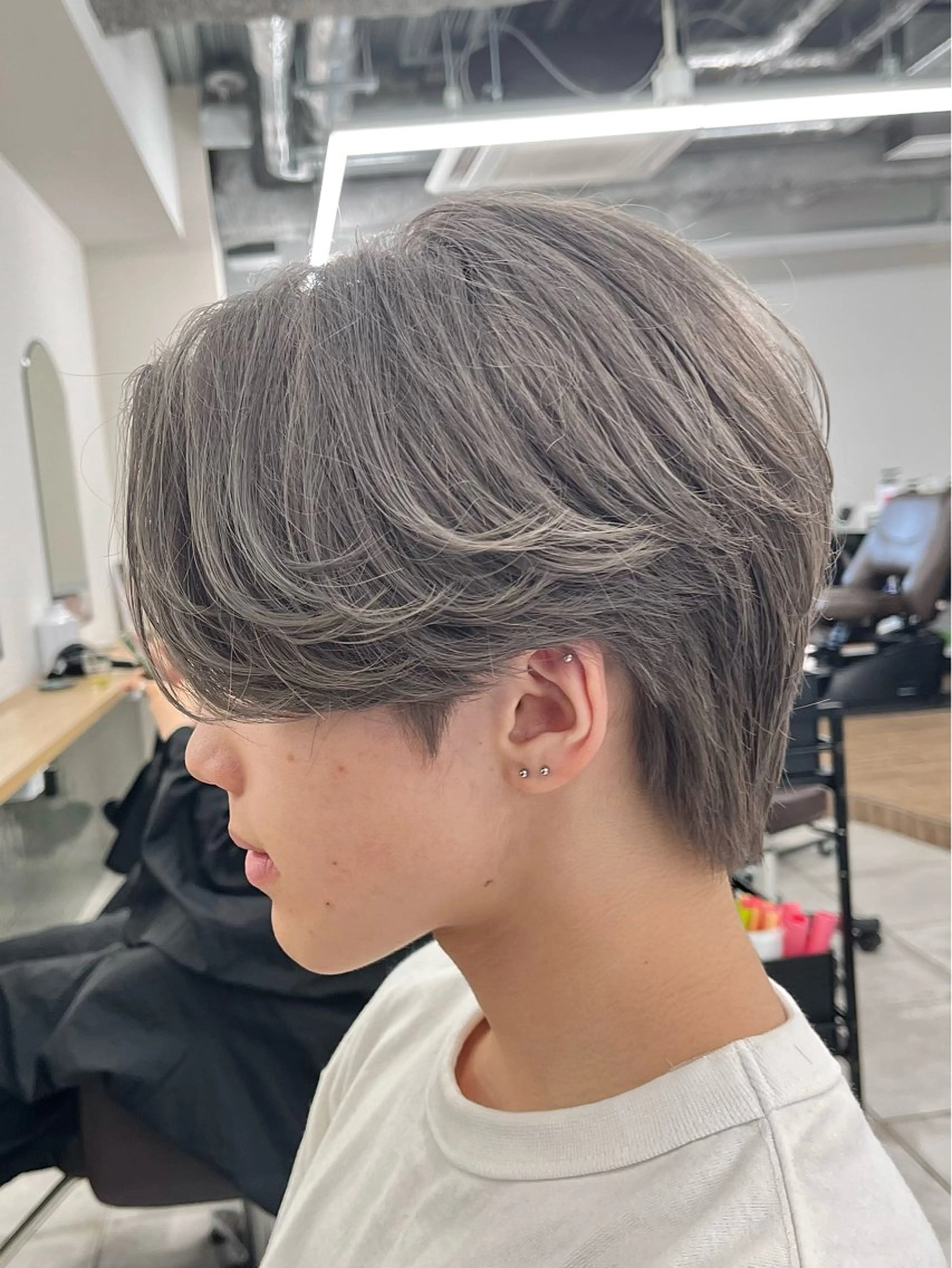 ミディアム カラー メンズ 🏆メンズヘア特化 🥇代表りんぺーのヘアスタイル