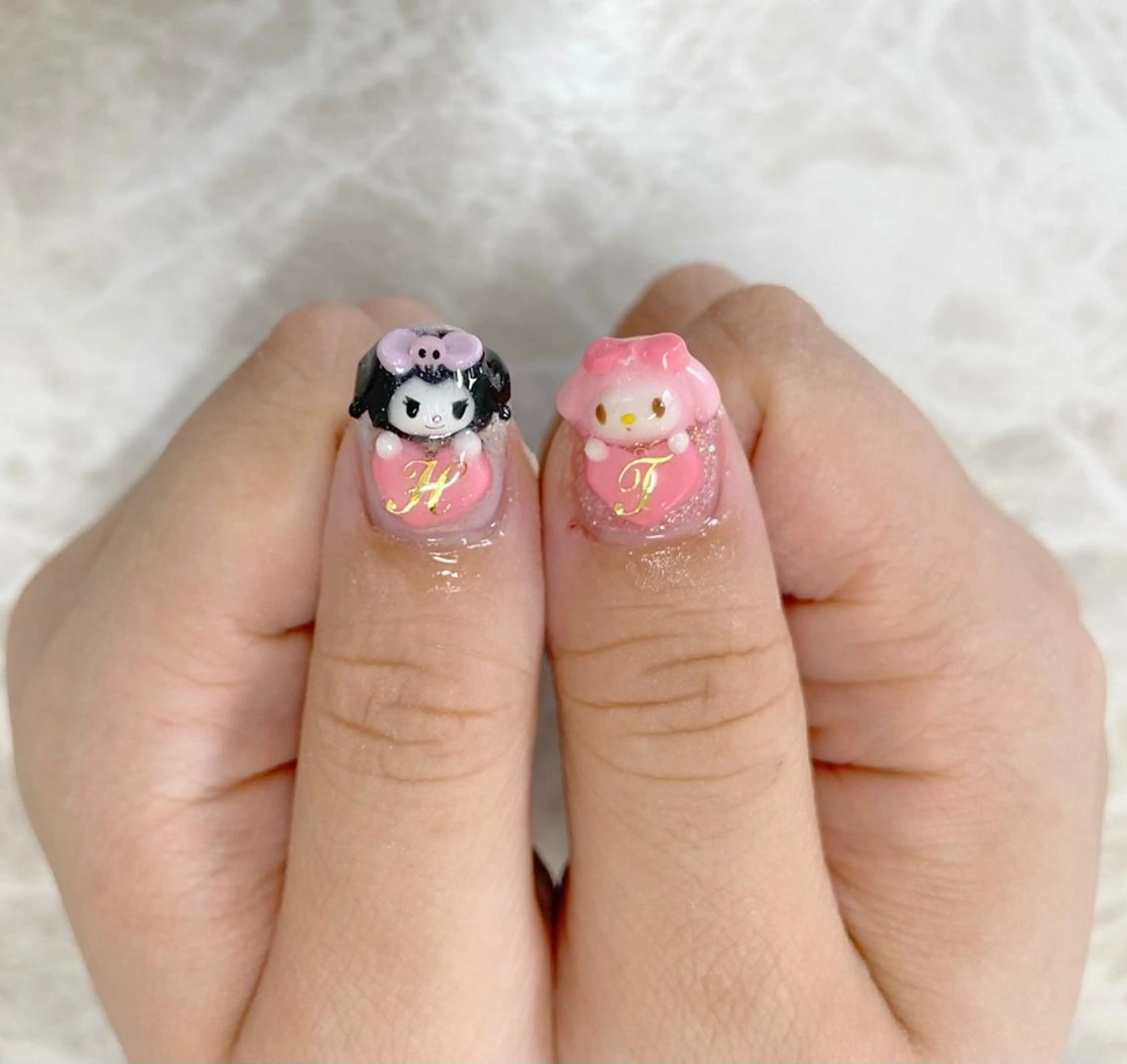 ネイル アートネイル 🧸熊谷 かほ🧸のネイルデザイン