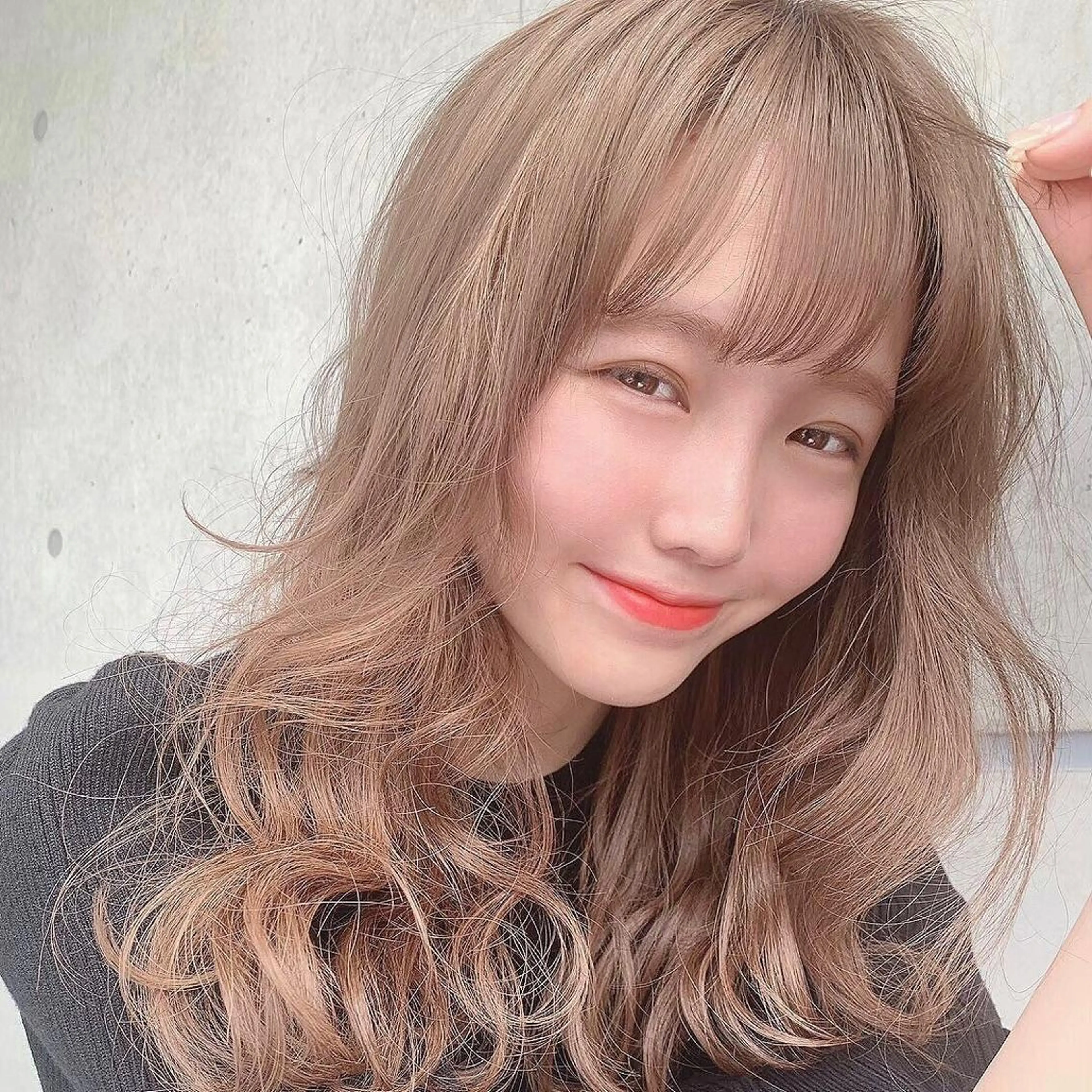 ロング カラー ヘアアレンジ メンズ特化 水口湧太のヘアスタイル