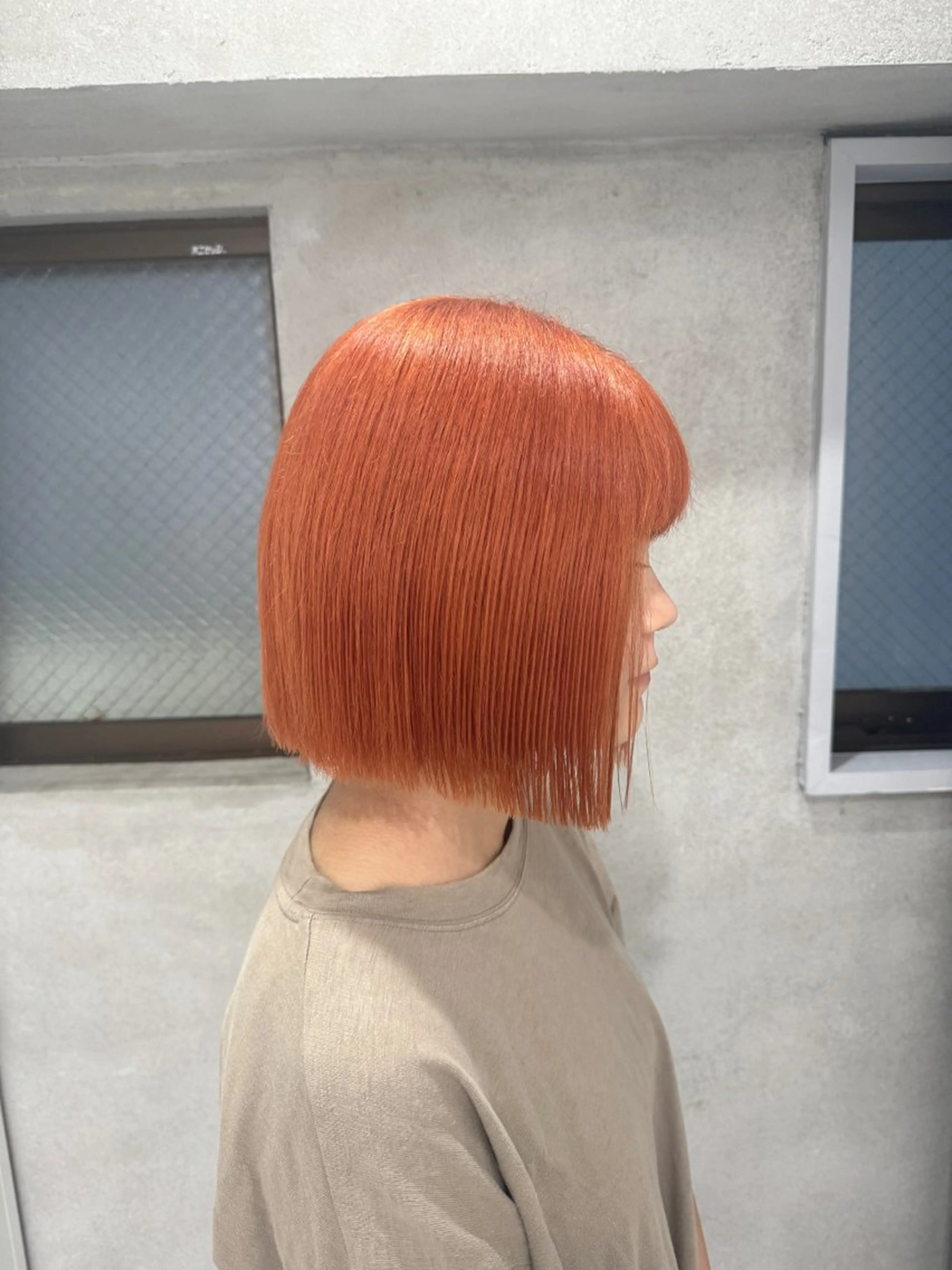 ミディアム カット ヘアカラー トリートメント Mana/似合わせ レイヤー/ウルフのヘアスタイル