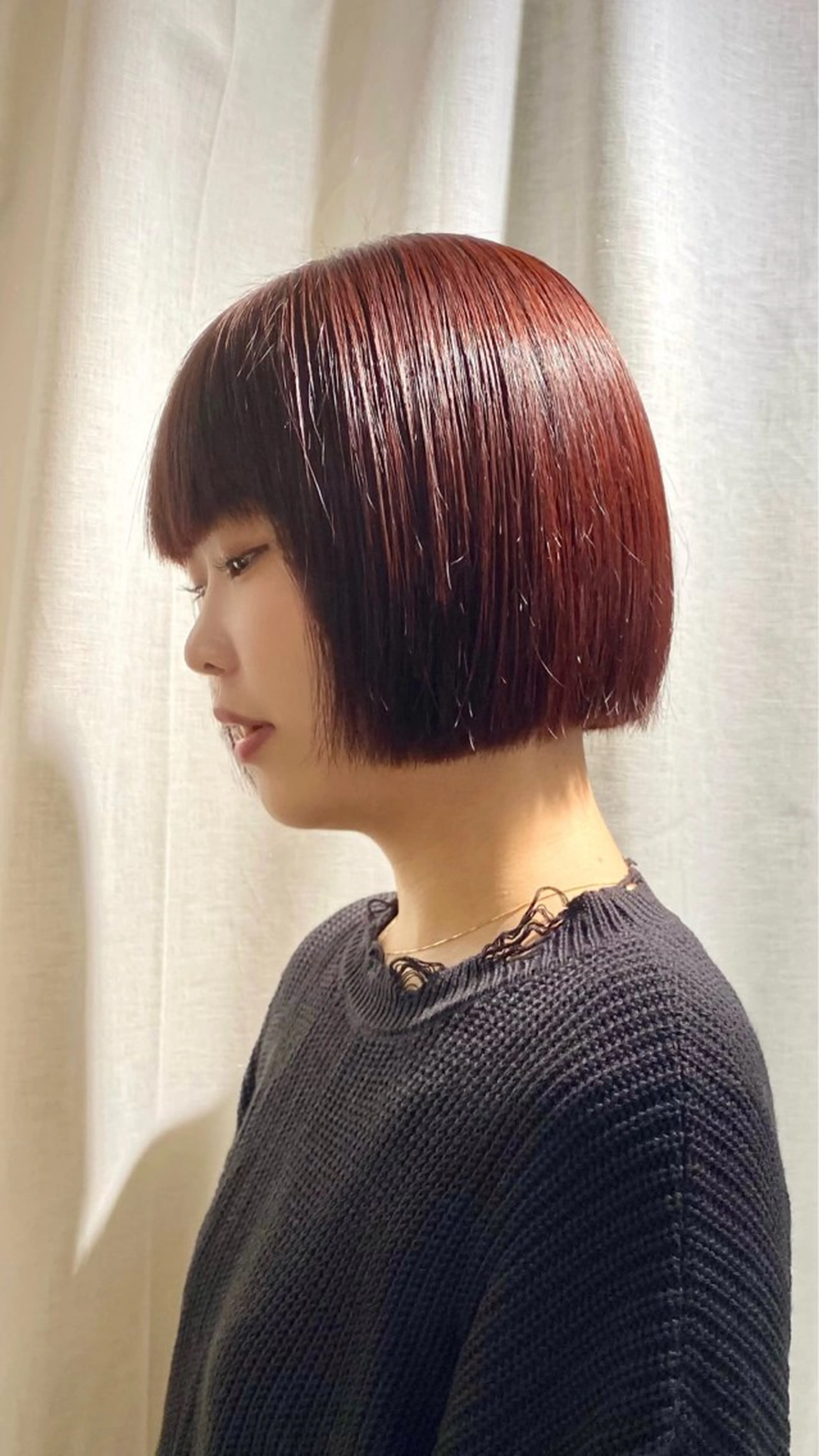 ショート カラー 🍑透明感艶カラー 🍑/momoのヘアスタイル