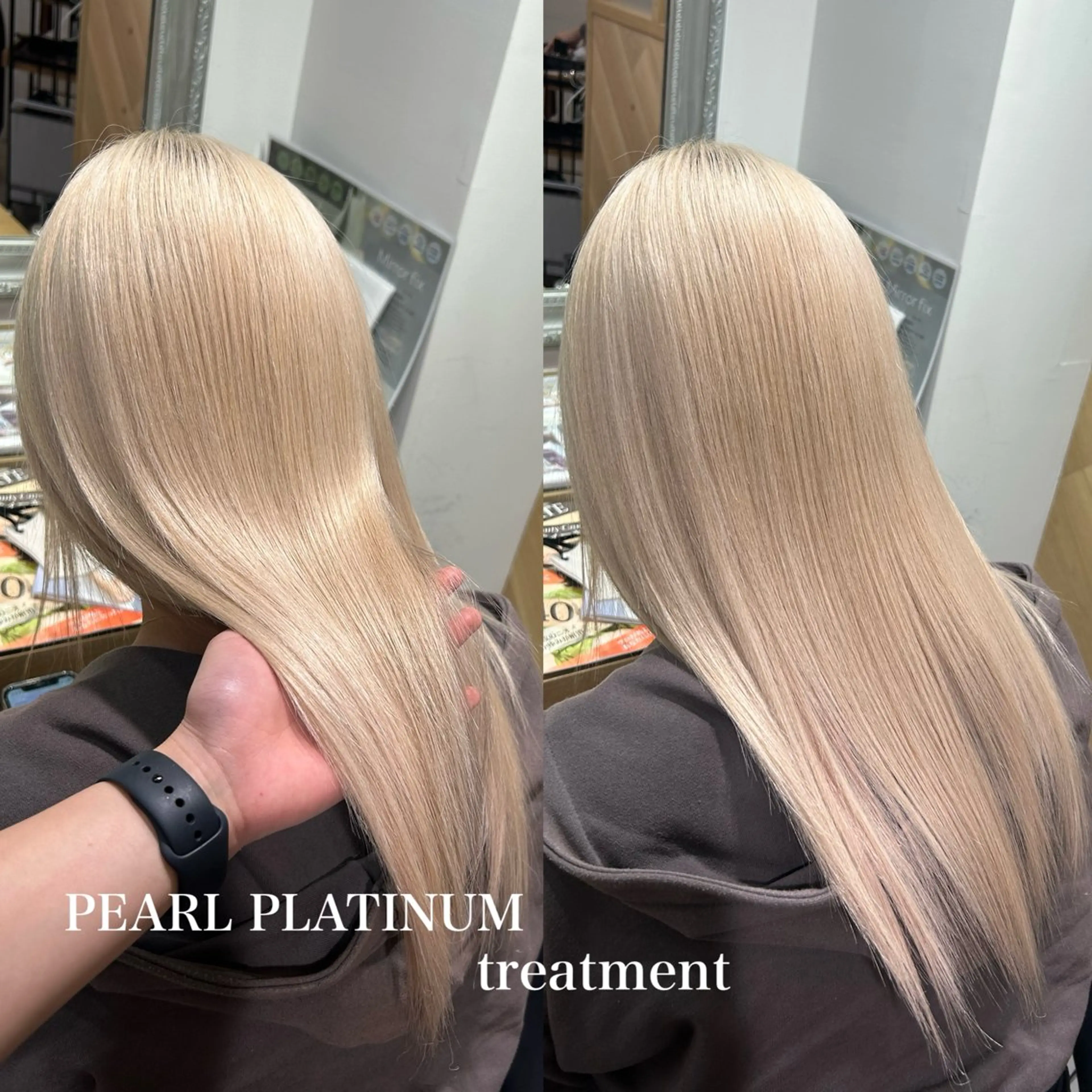 ロング トリートメント 小林 誉佳のヘアスタイル