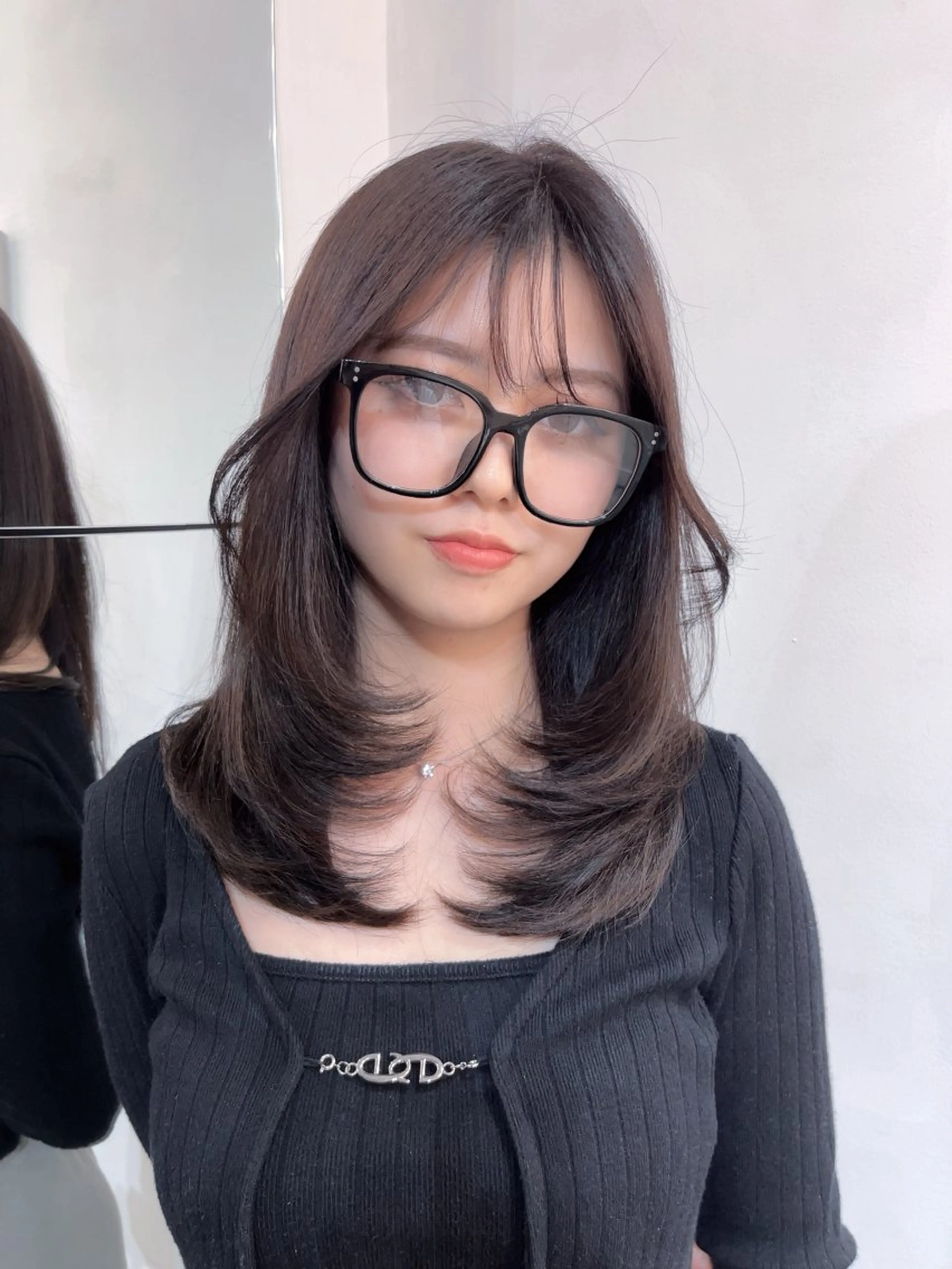 ミディアム ヘアカラー Ayuri♡艶カラー /盛れるcolorのヘアスタイル