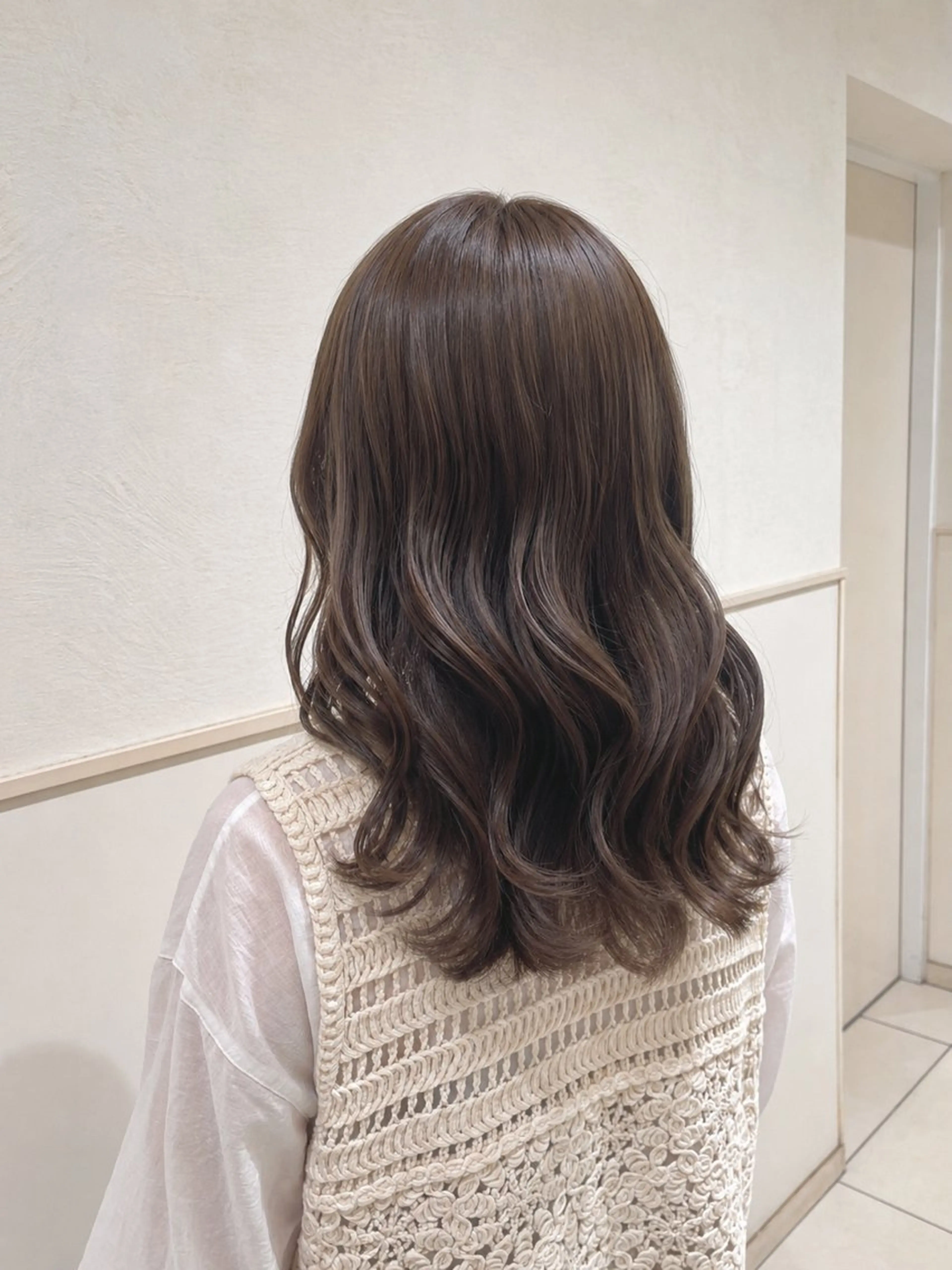 セミロング カラー カット ヘアカラー トリートメント このみ/髪質改善 /ヘアアレンジ🫧のヘアスタイル