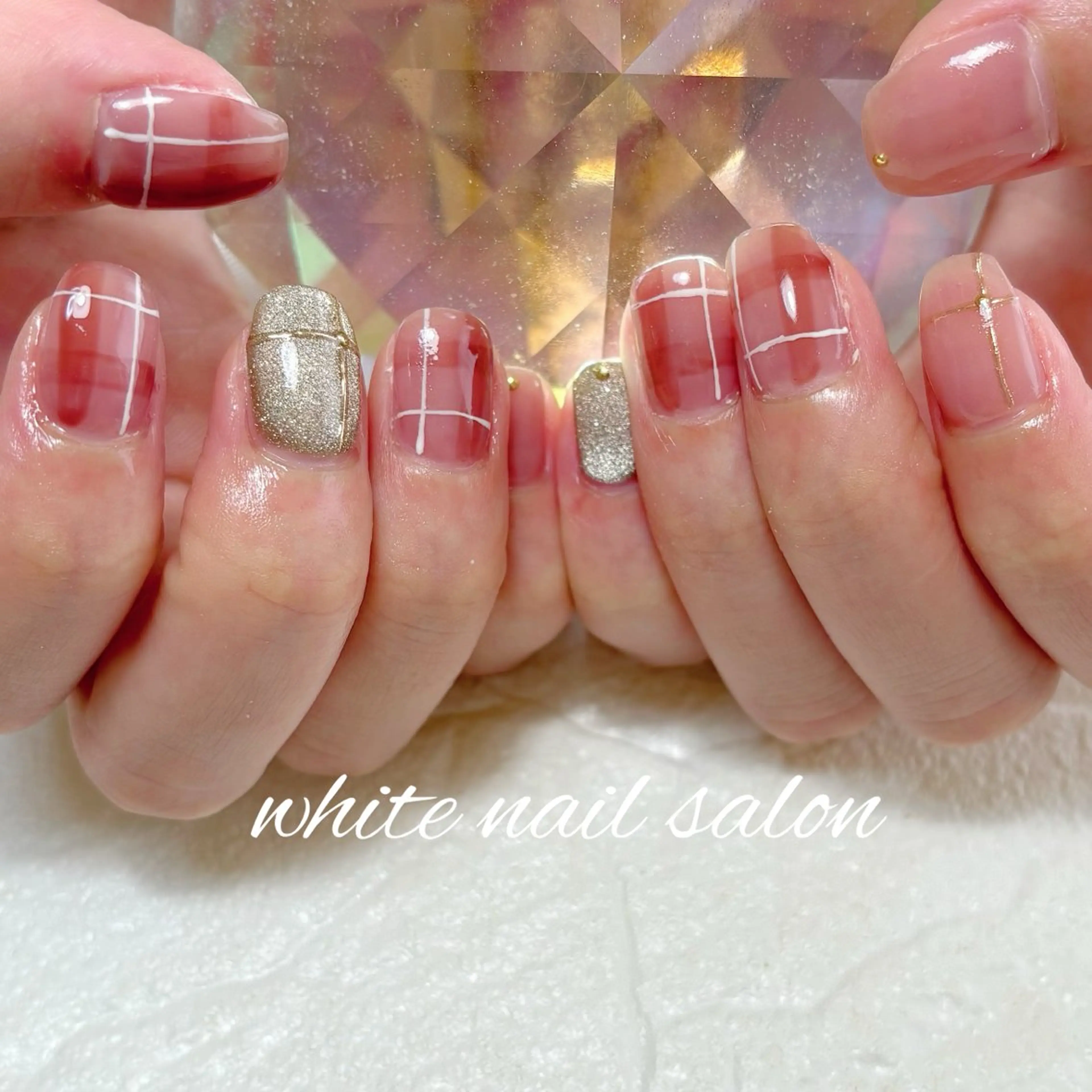 ネイル フットネイル 持ち込み ハンドネイル white nail salonのネイルデザイン