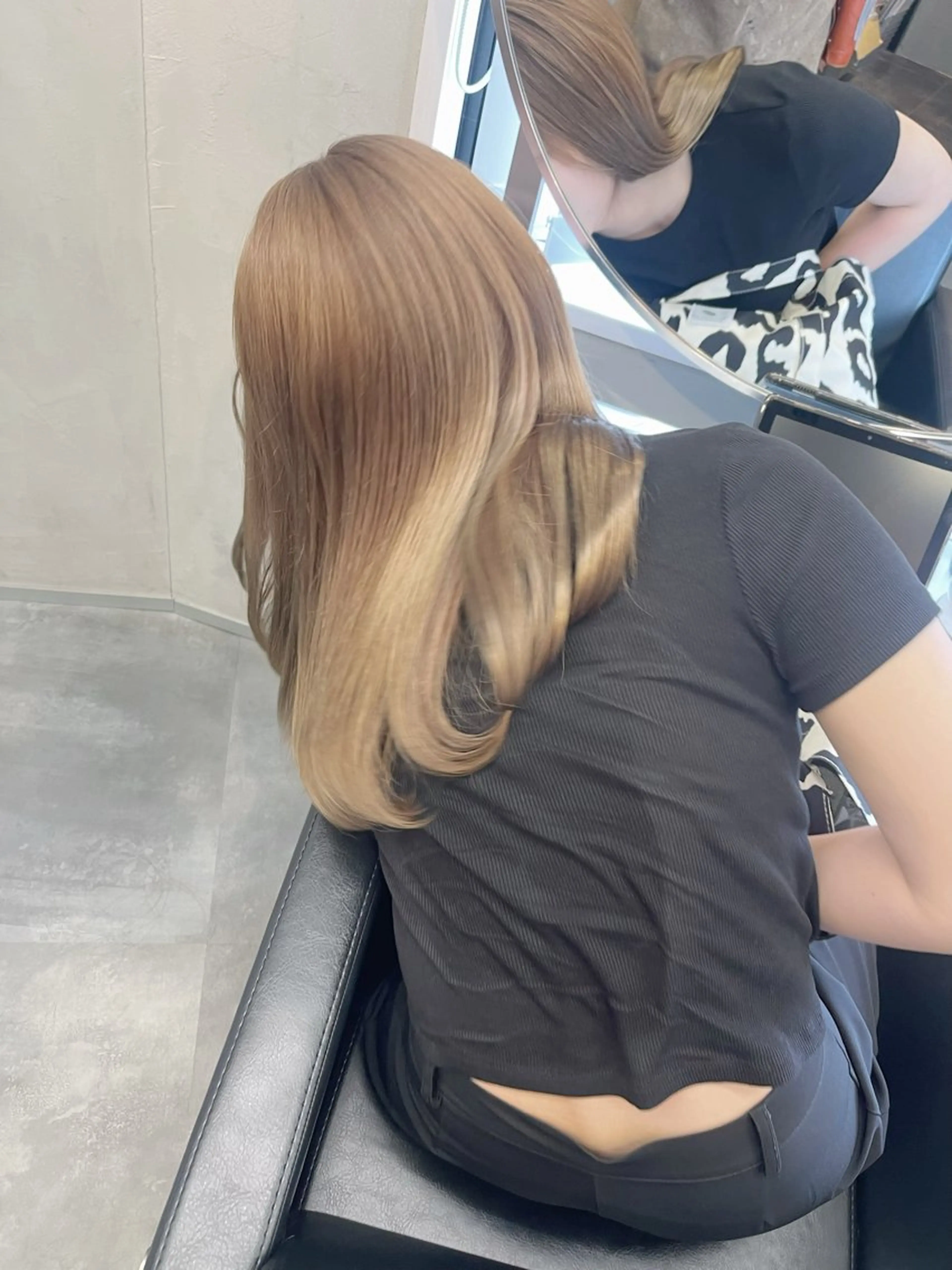 ロング カラー ベージュカラー ダブルカラー /まつ毛パーマ🎀のヘアスタイル