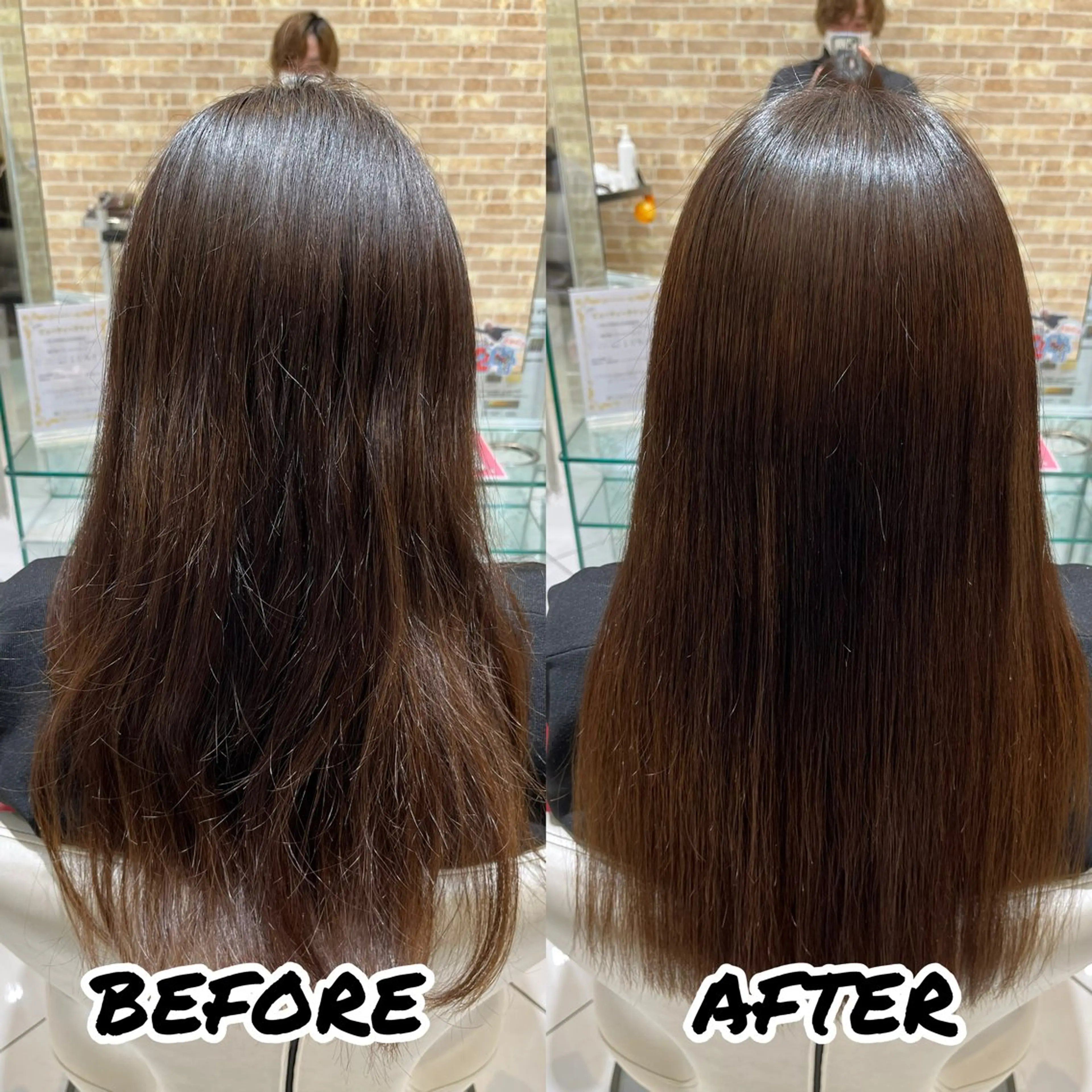 ロング カット 縮毛矯正 トリートメント 髪質改善美容師 鈴木のヘアスタイル