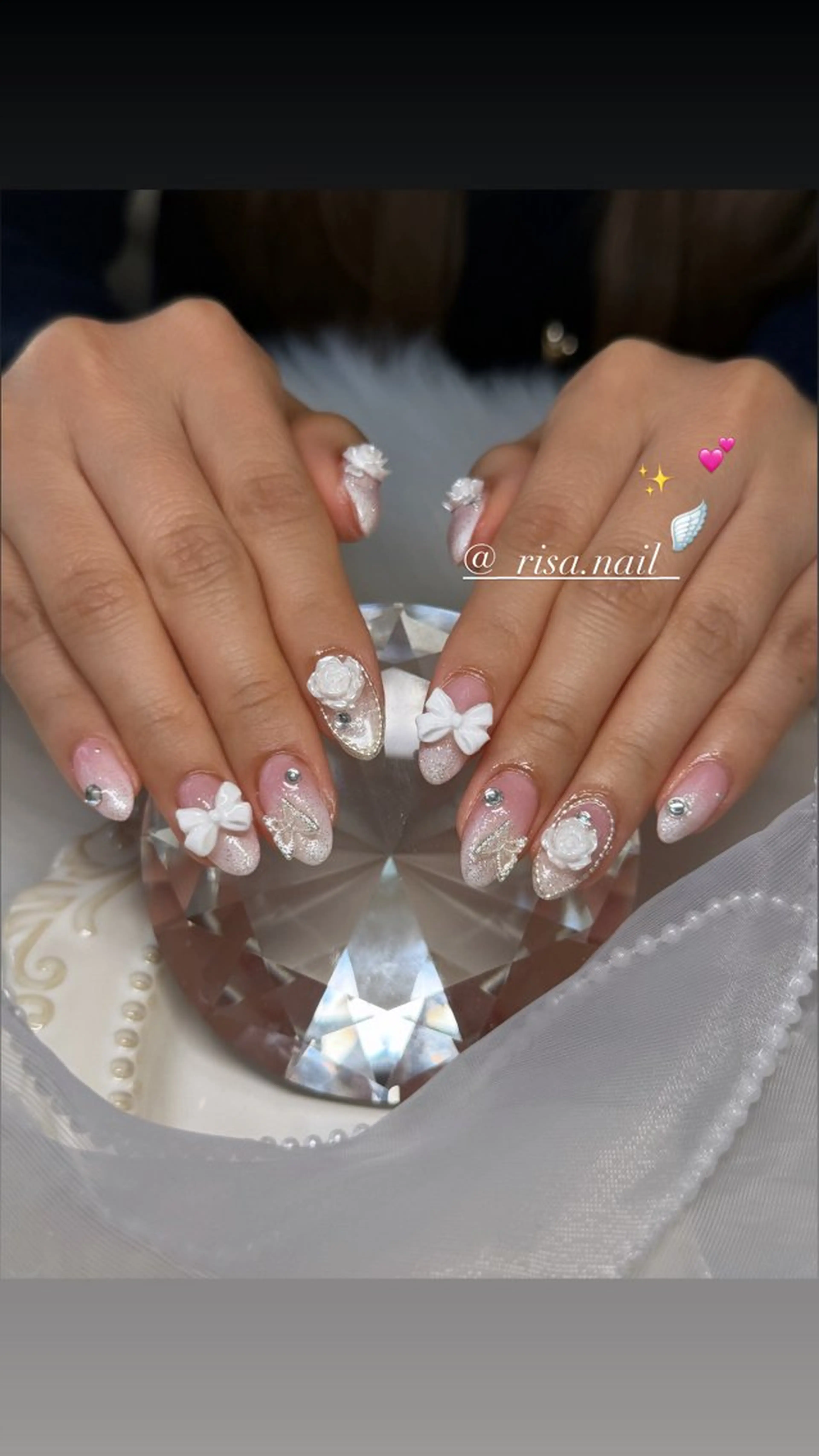 ネイル ハンドネイル 🅁nail🪞✨ risa🎀のネイルデザイン