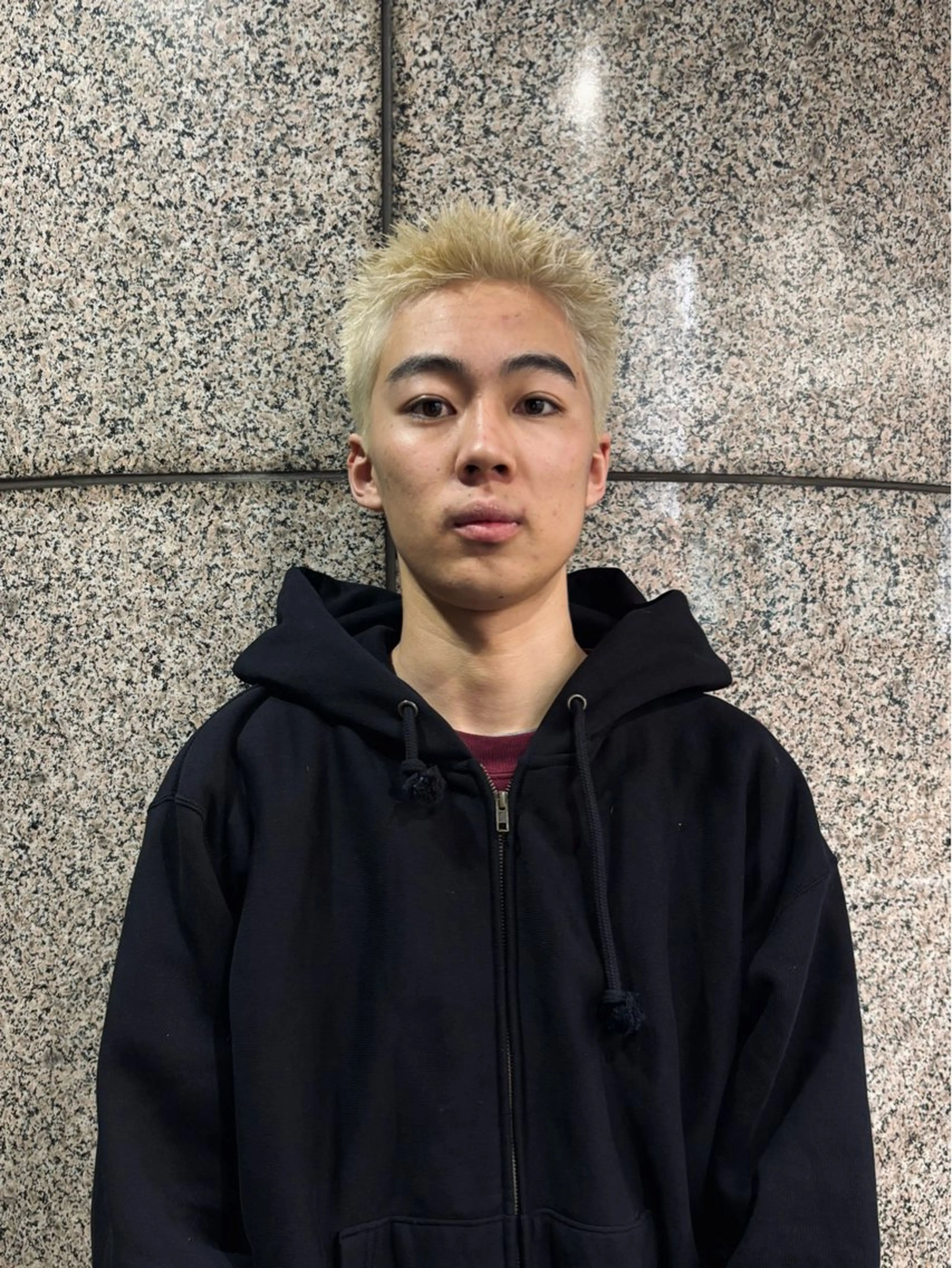 カラー メンズ カット ヘアカラー トリートメント スパイキーパーマ 柏NO1 藤本葉のヘアスタイル