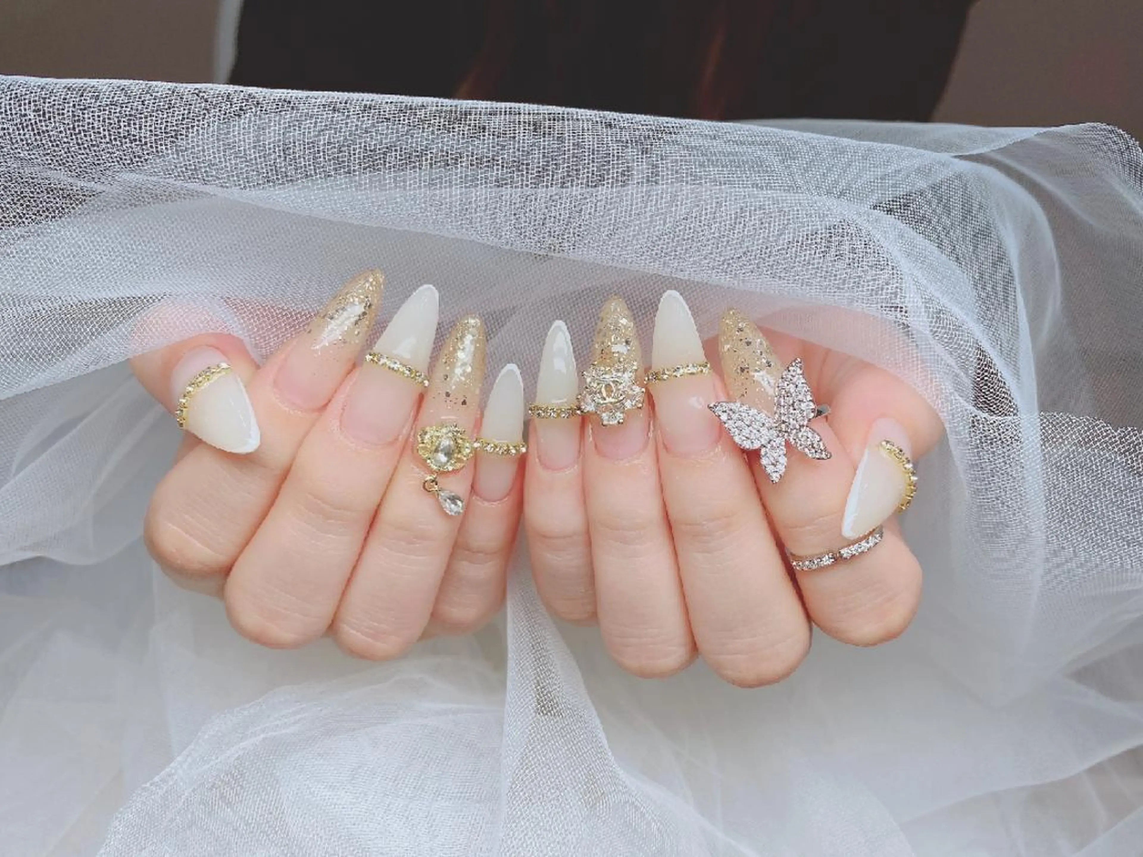 ネイル ハンドネイル 森 ネイルサロンのネイルデザイン