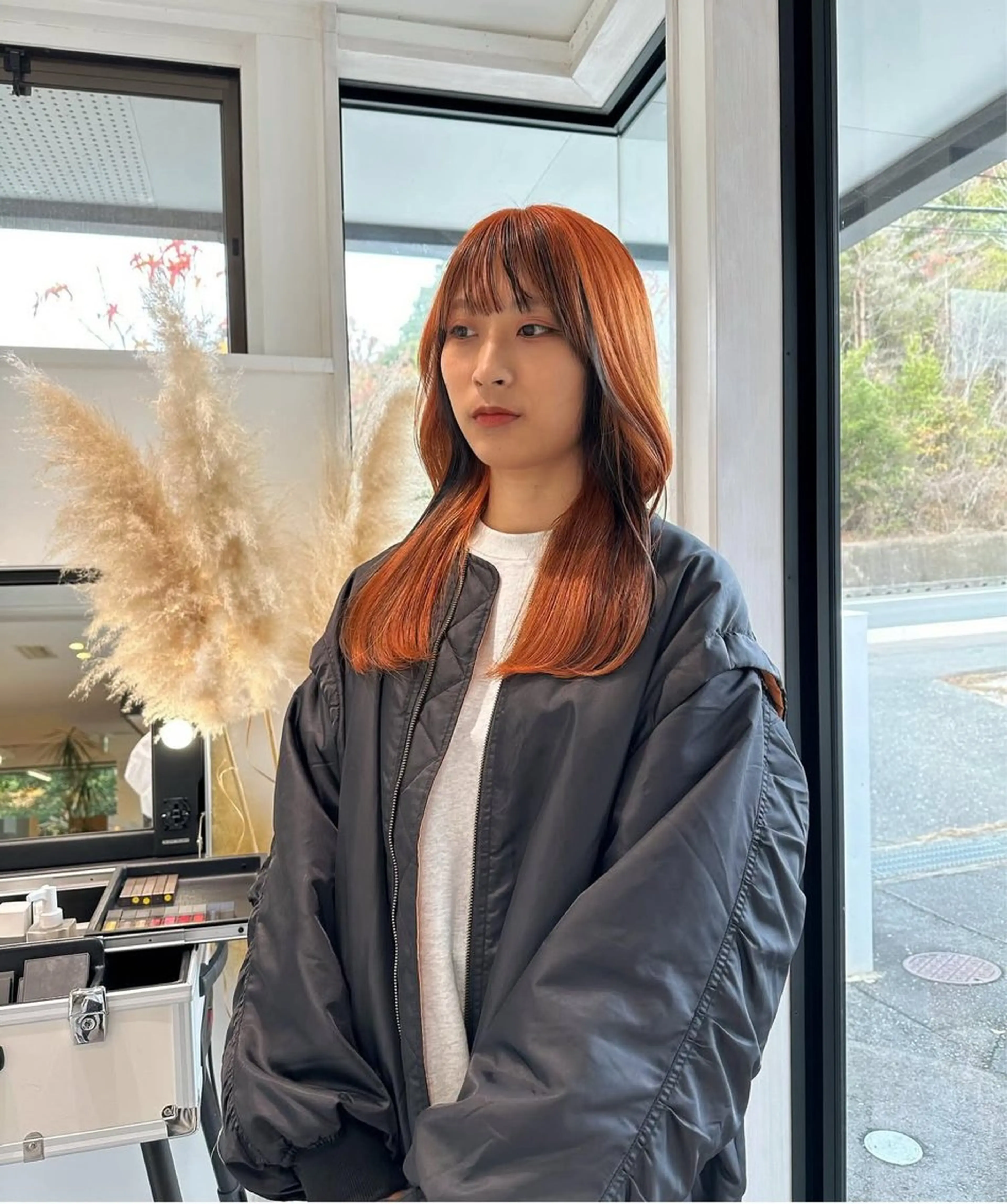 ロング ヘアカラー トリートメント 【川崎で叶う艶髪✨】 ニーナ/川崎駅のヘアスタイル