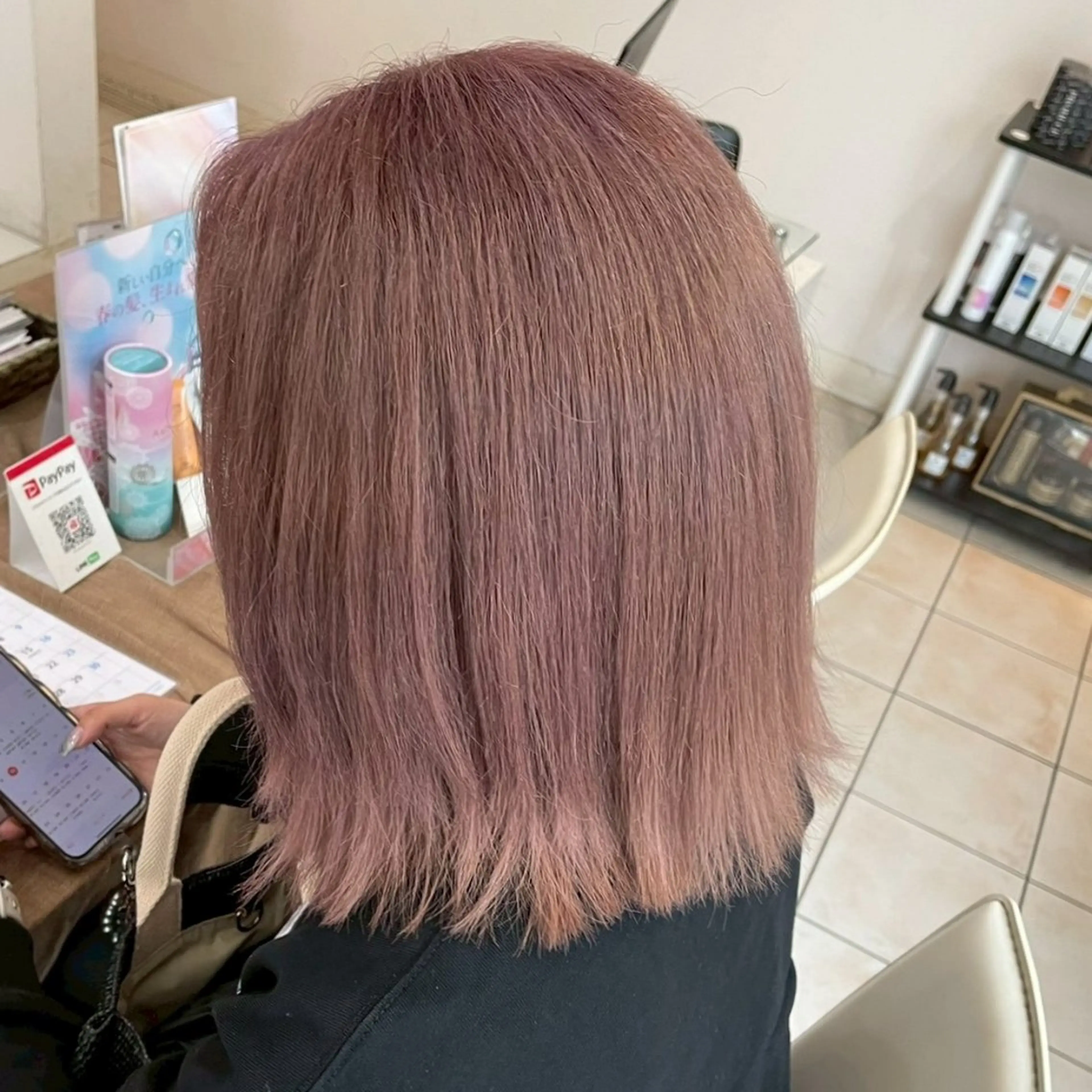 カラー ショート 無料モデル募集中🫧 田村 羽夏のヘアスタイル