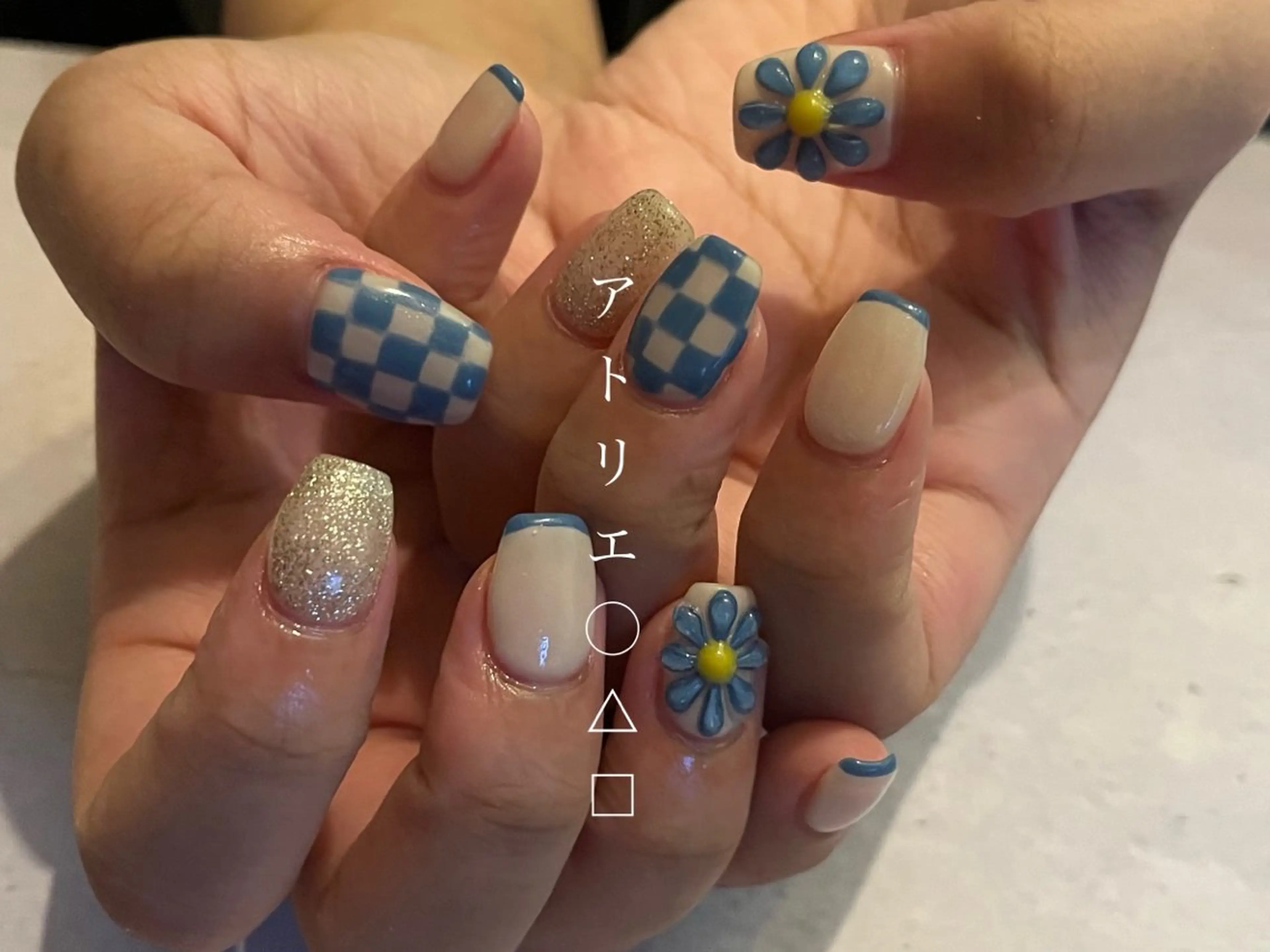 ネイル ハンドネイル アトリエ ○△□のネイルデザイン