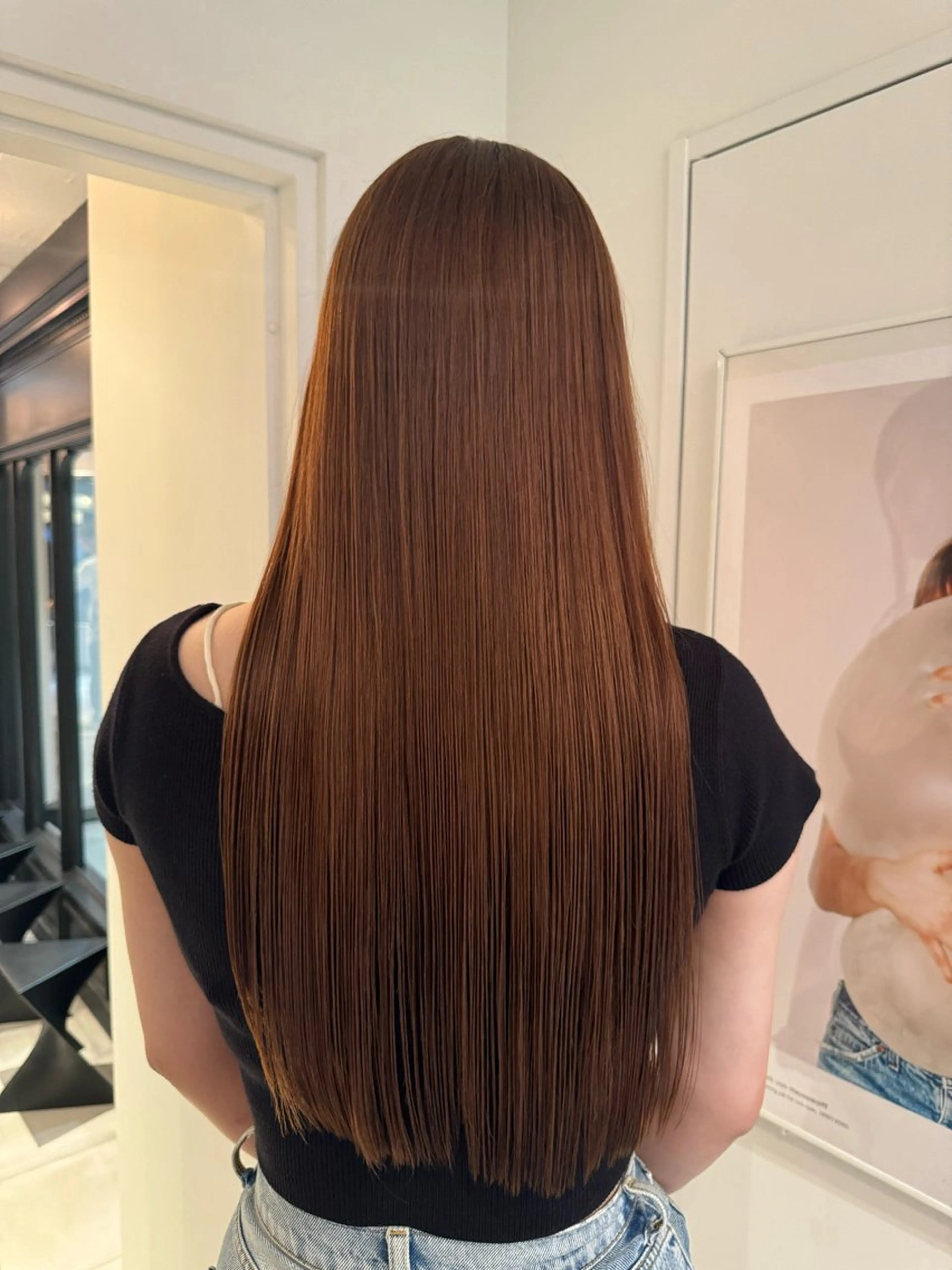 ロング カラー saku 🎀🫧のヘアスタイル