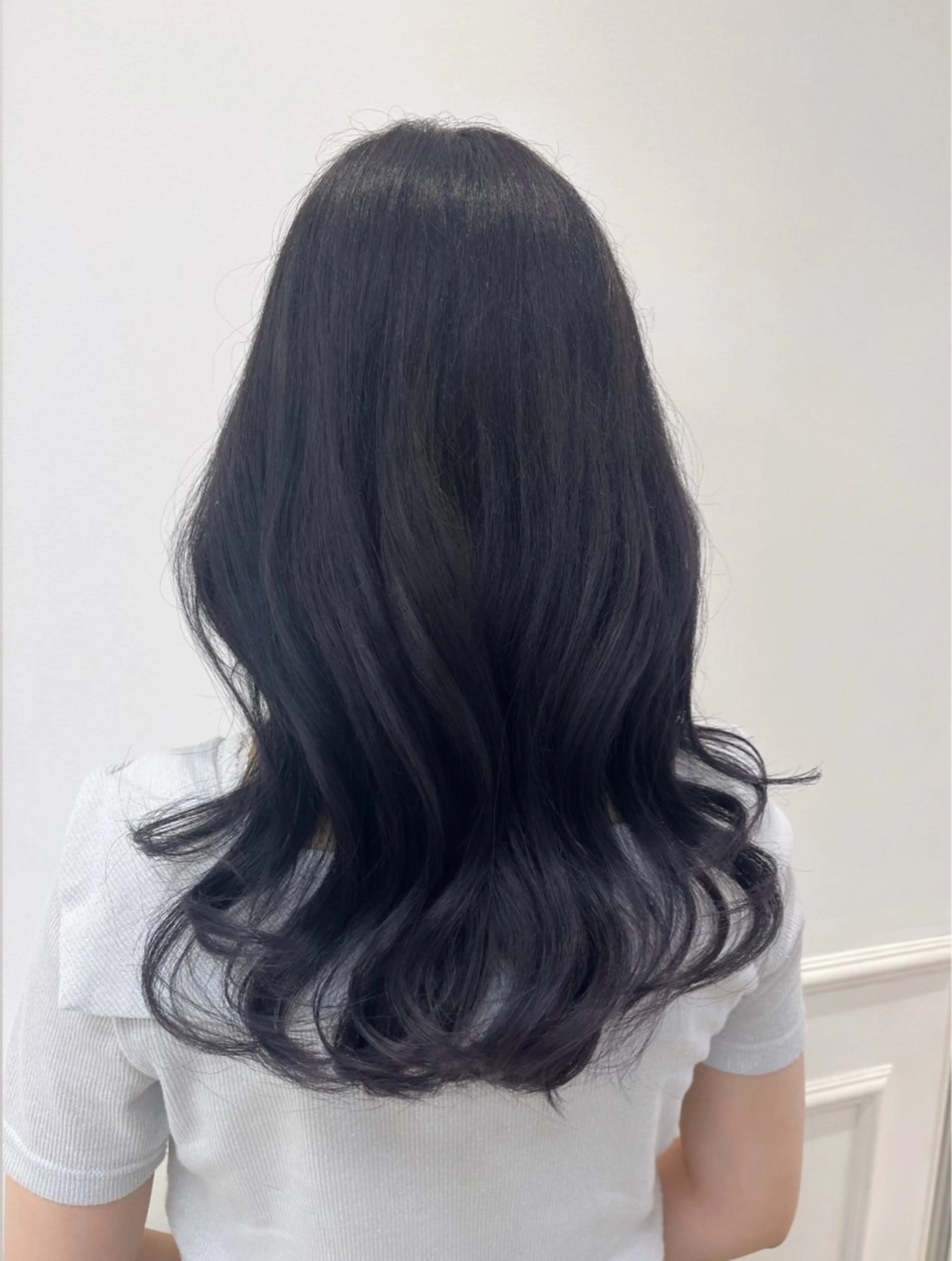 ロング カット ヘアカラー 韓国･ワンホンヘア linon🐈‍⬛のヘアスタイル