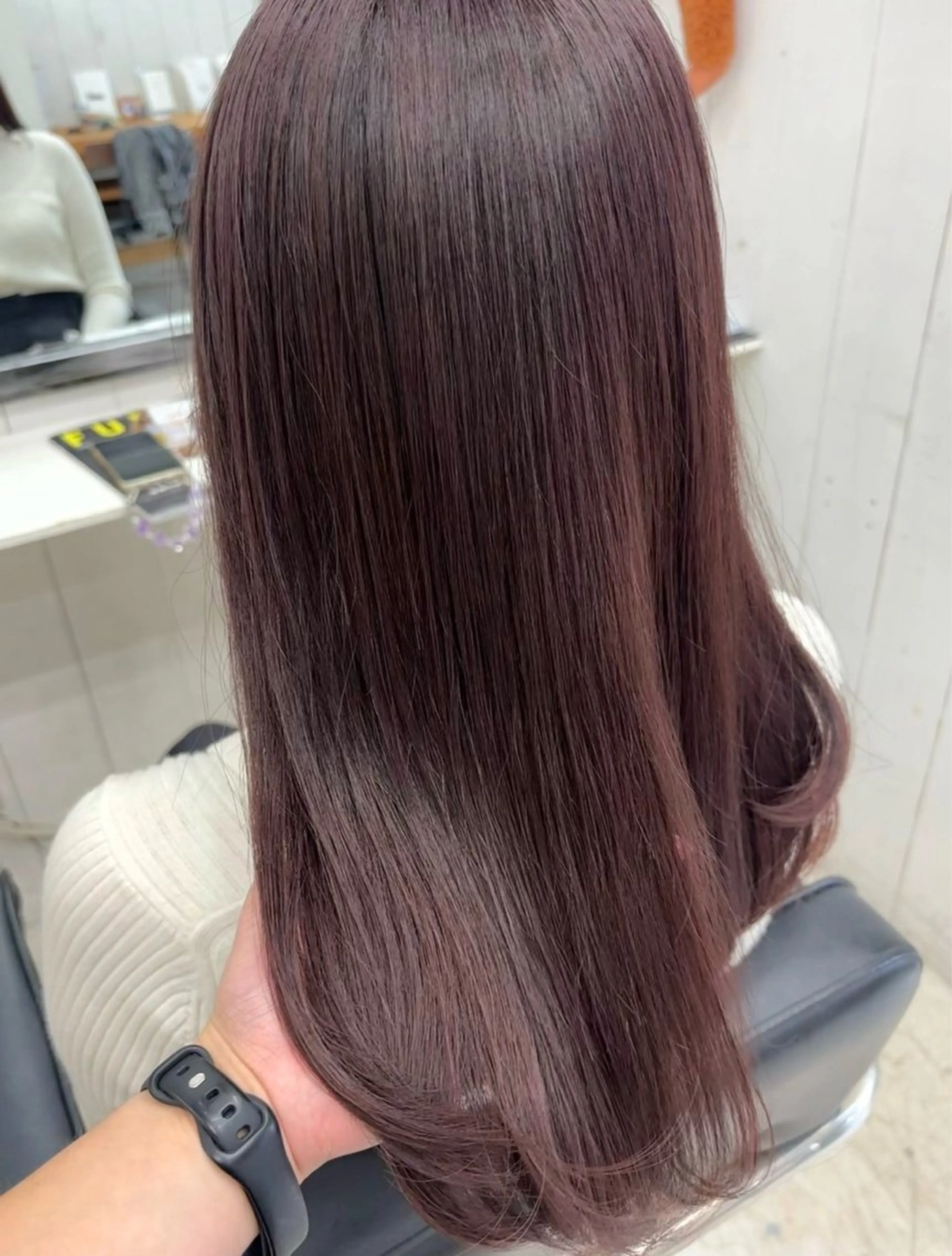 カラー ENV 船橋 佐久間 彩のヘアスタイル