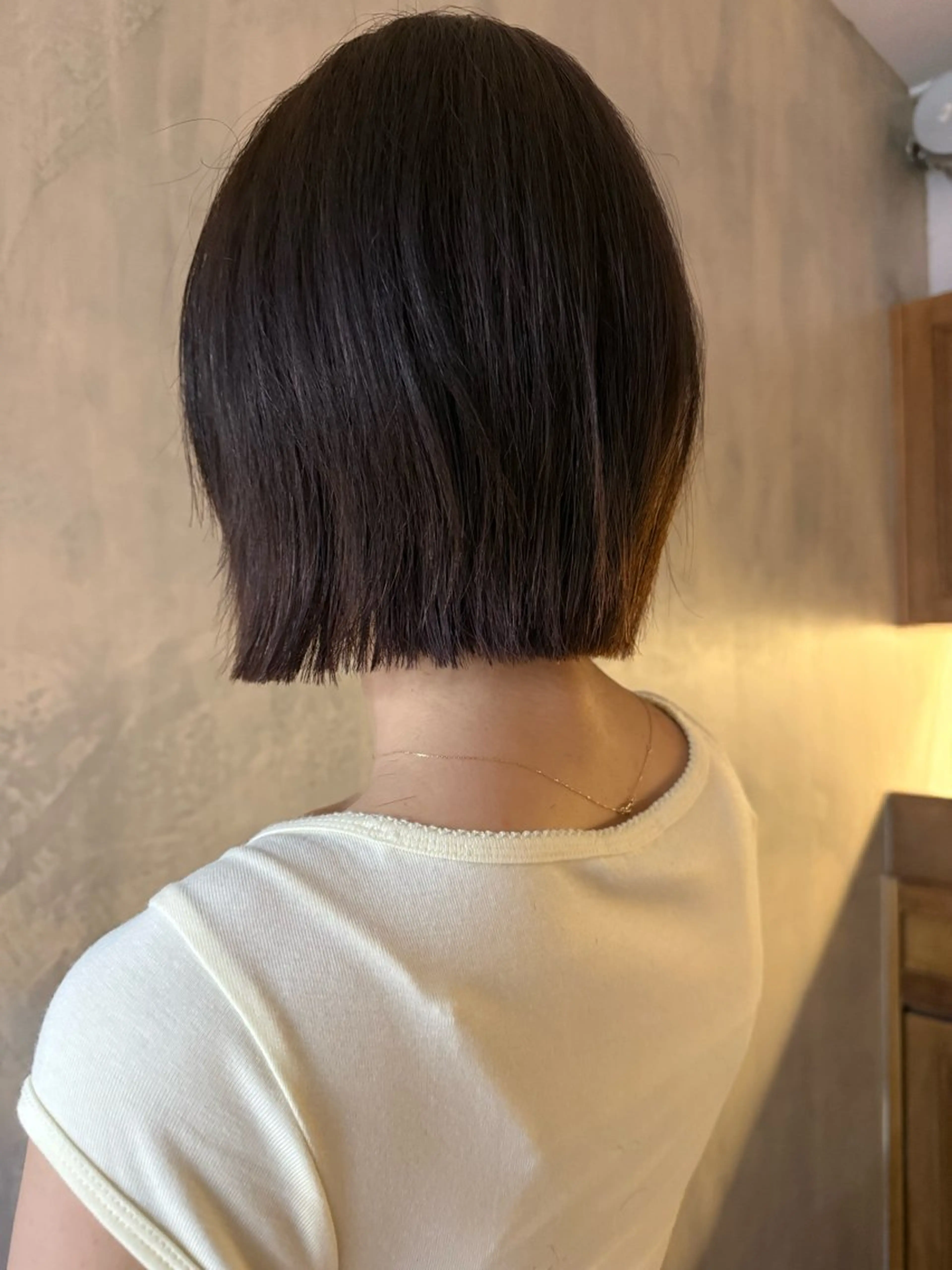 ショート ボブレイヤー ボブ レイヤーカット カット トリートメント 表参道/艶カラー 岩倉稜真のヘアスタイル