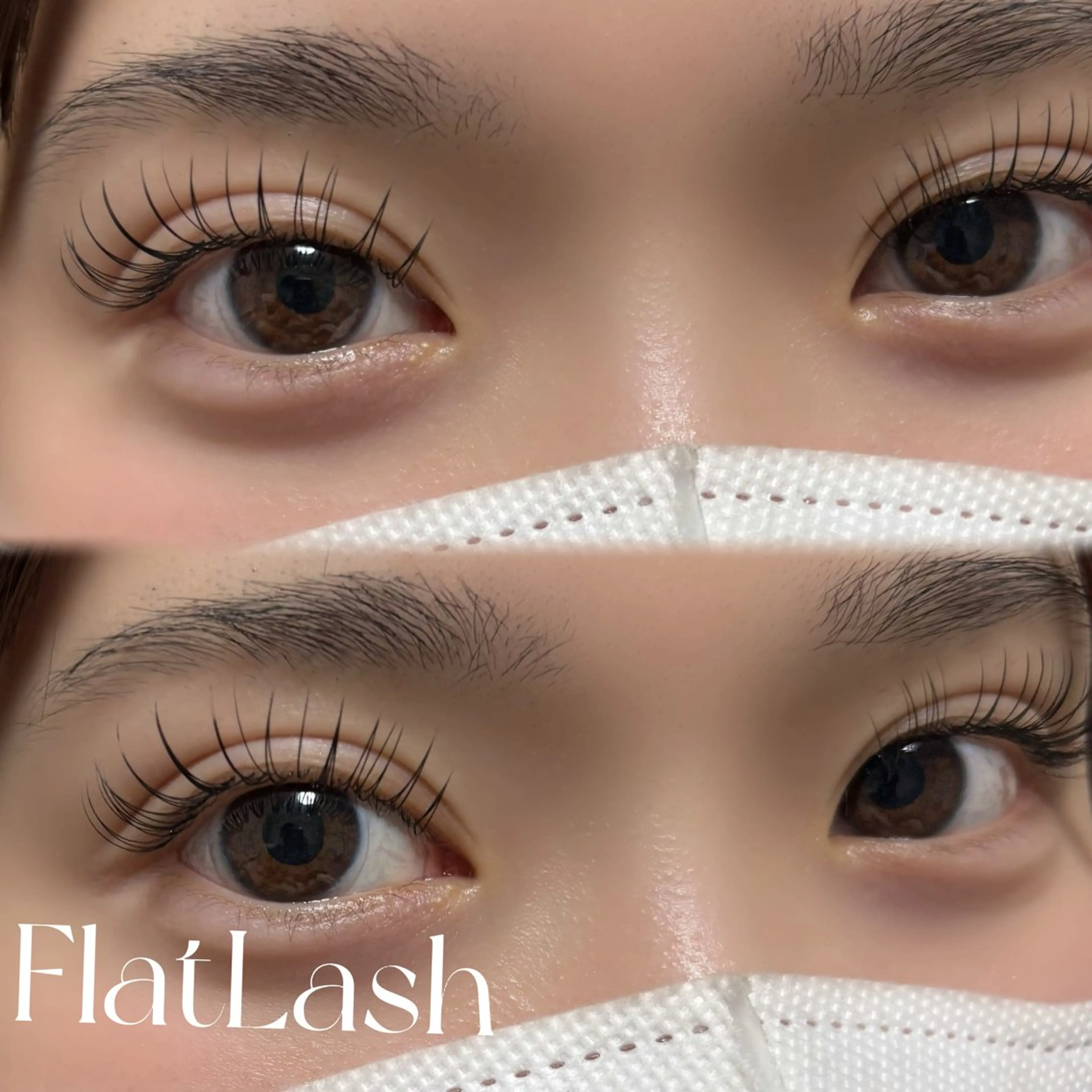 〈初回オフ無料〉フラットラッシュ80本の写真