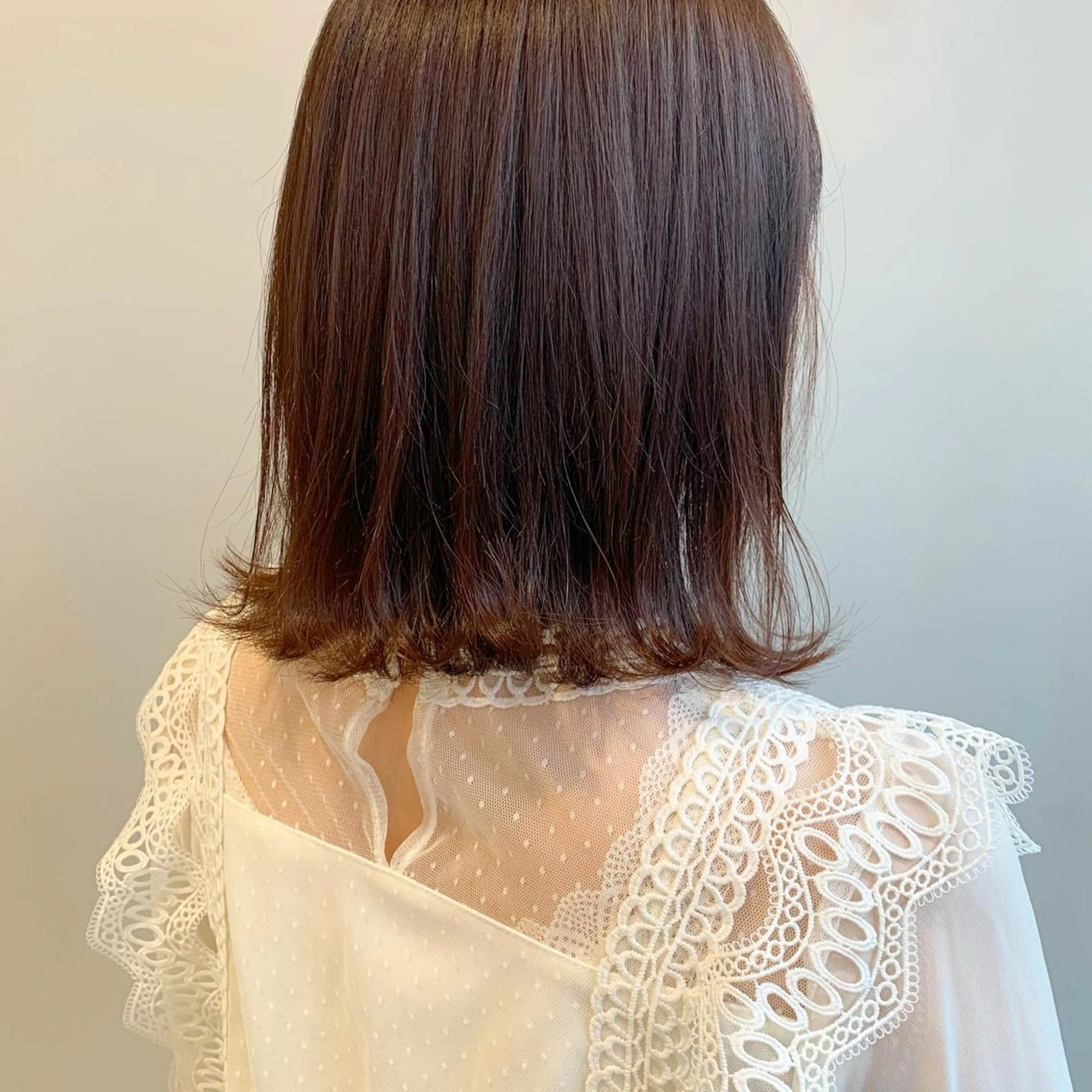 カラー 山口 莉奈のヘアスタイル