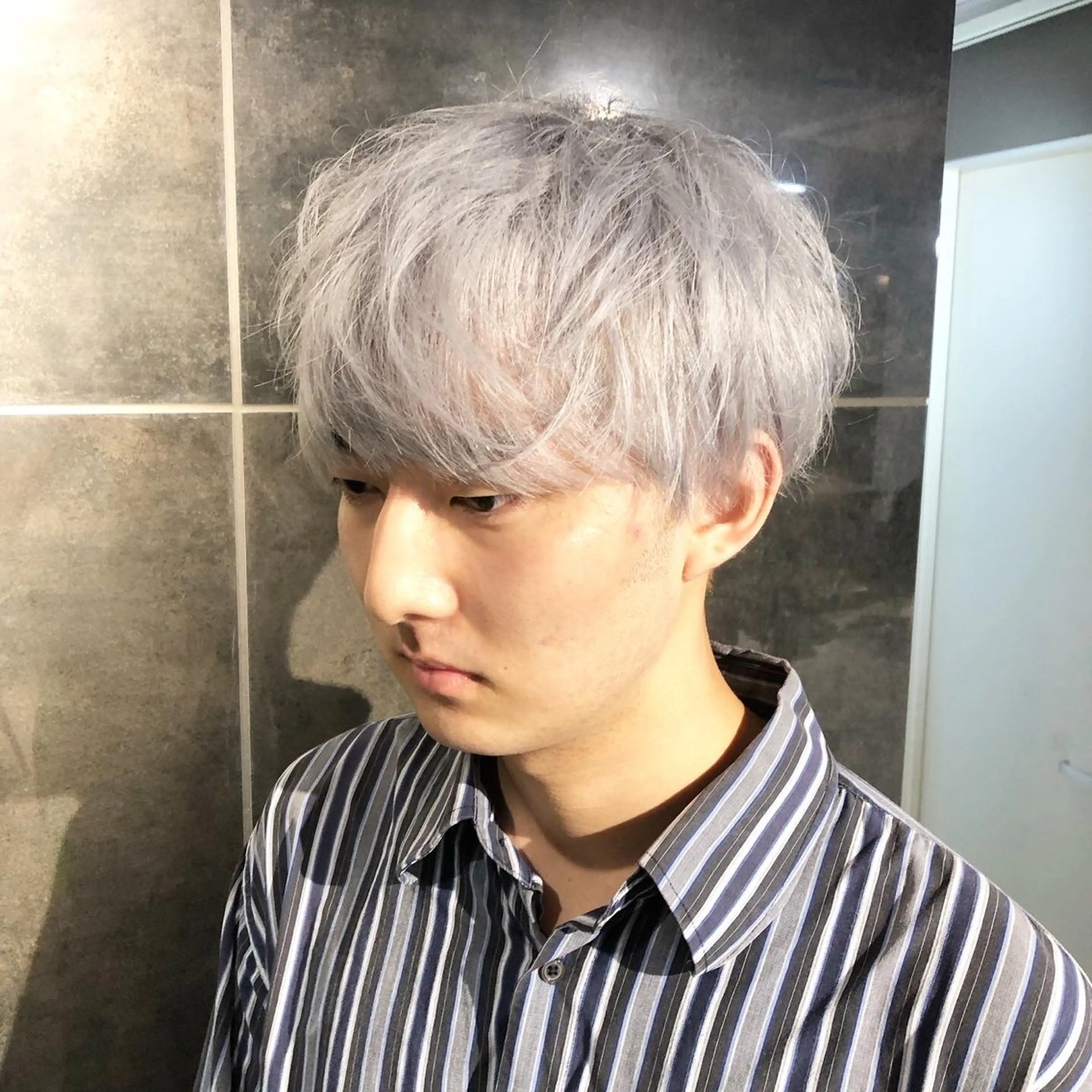 カラー ヘアアレンジ メンズ カット ヘアカラー トリートメント ヘアセット ainico+所属・メンズ特化✂️栗原 侑也のヘアスタイル