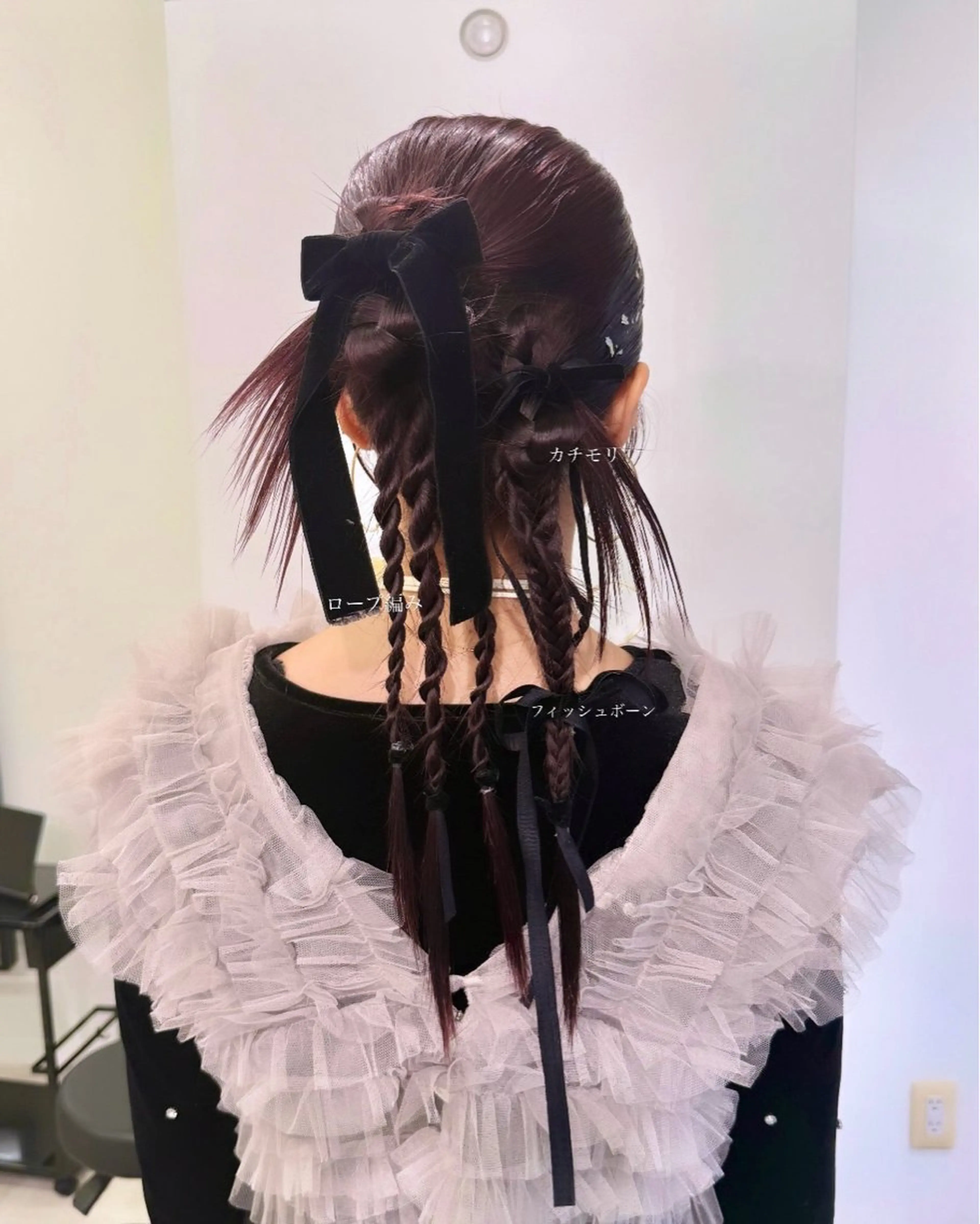 セミロング ヘアアレンジ Miku🪄💫 フェイスレイヤーのヘアスタイル