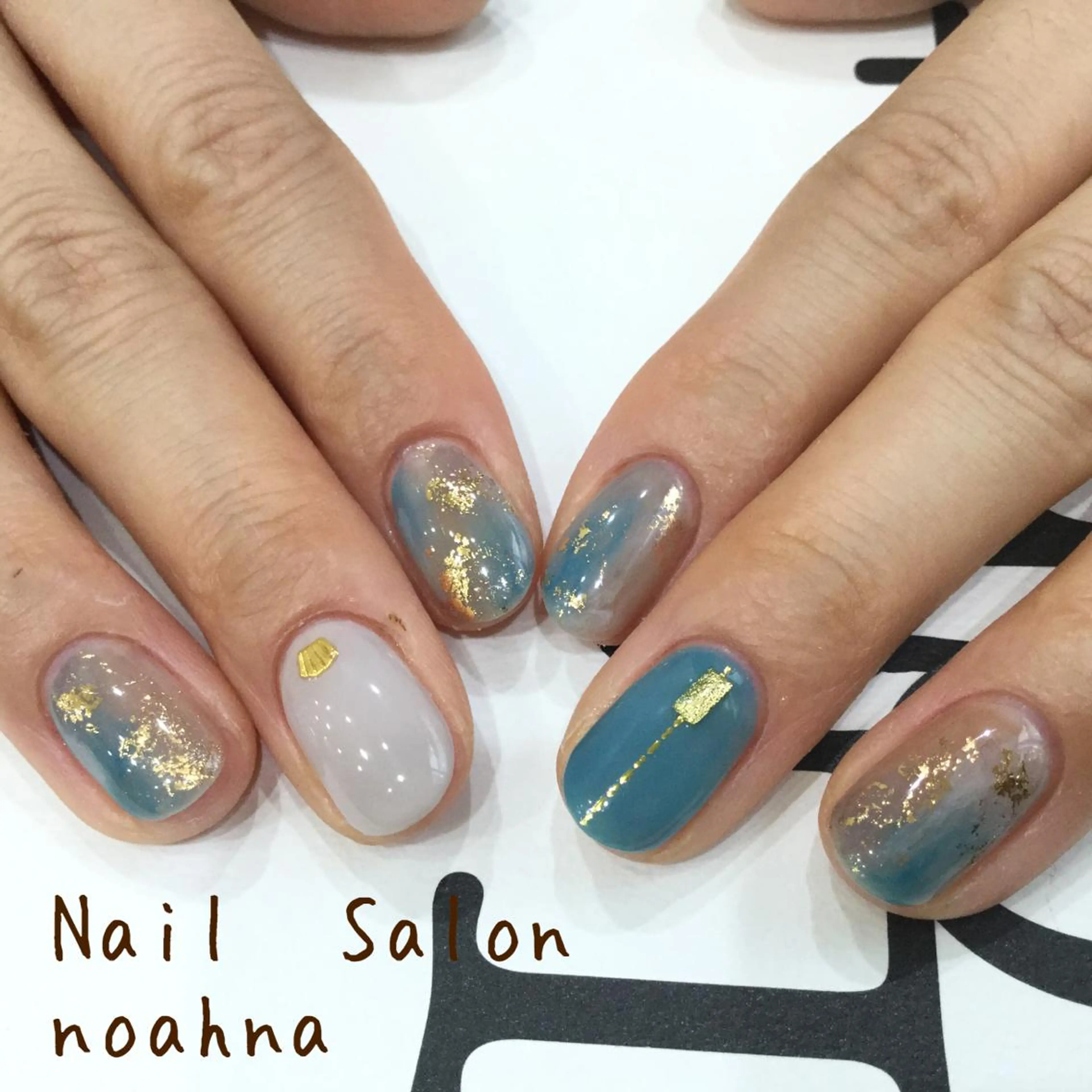 ネイル ニュアンスネイル ネイルサロン NOAHNAのネイルデザイン