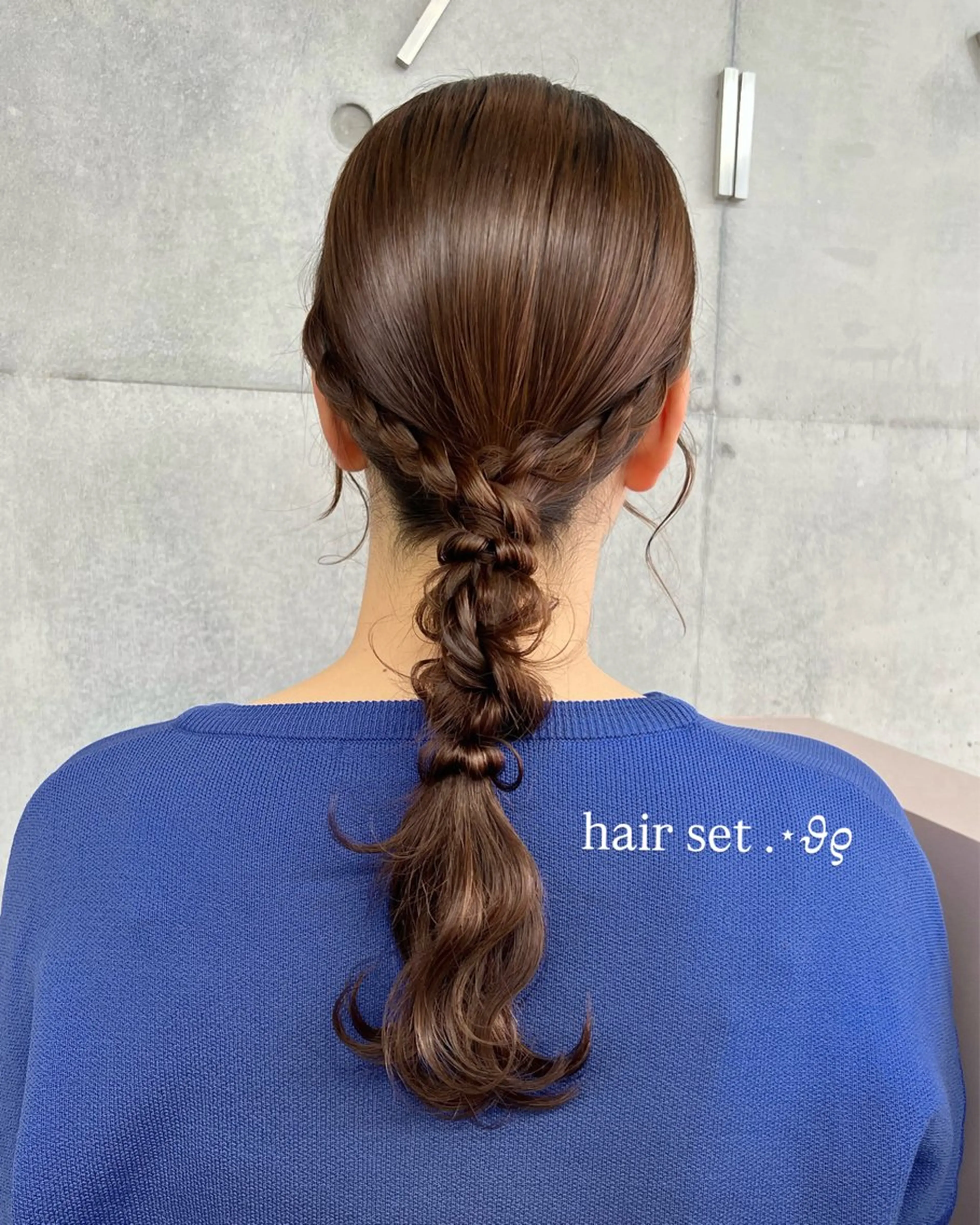 ロング ヘアアレンジ ヘアセット カコ/レイヤーカット ヘアアレンジのヘアスタイル